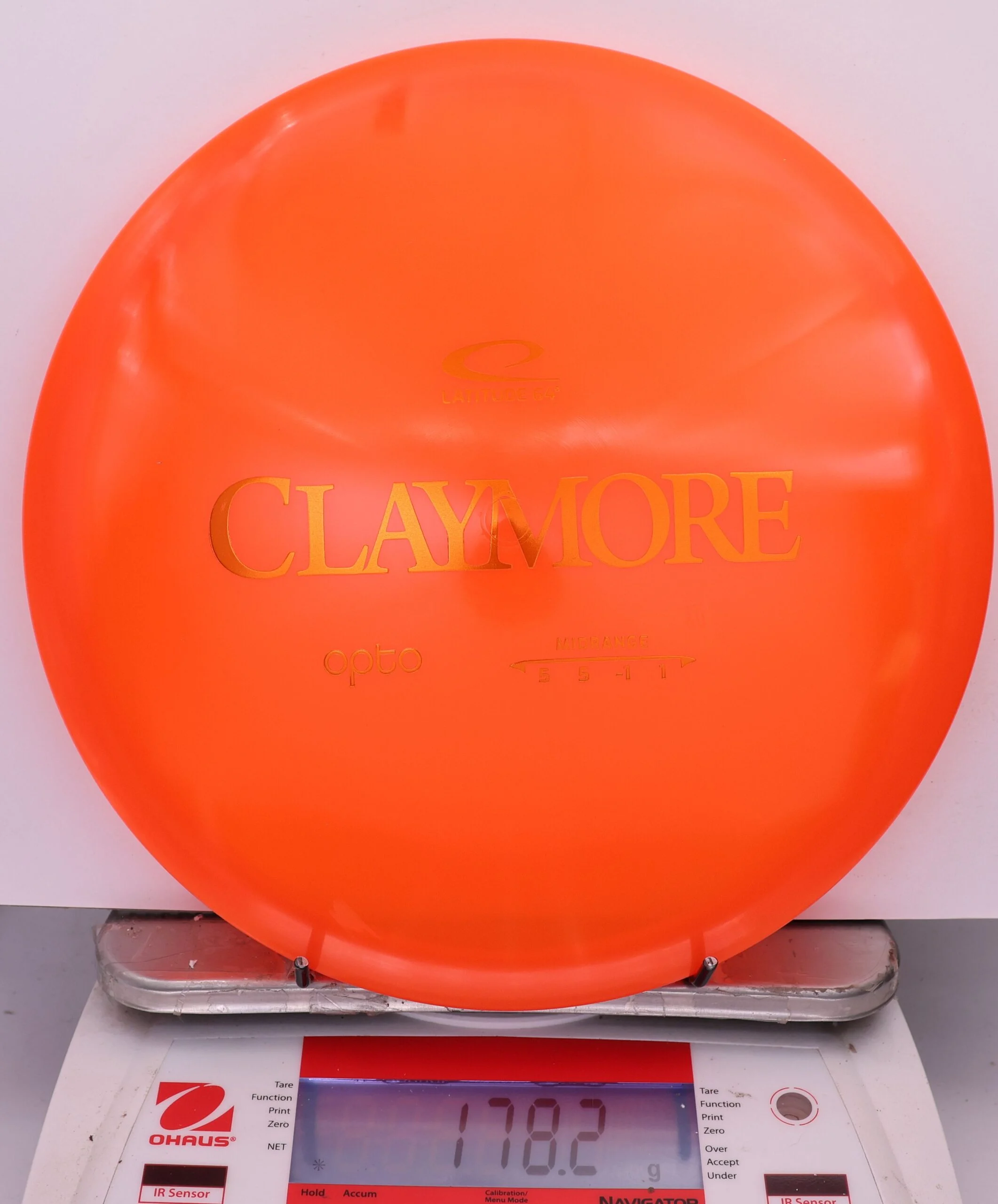 856848 Opto Claymore - #90 Orange, 178