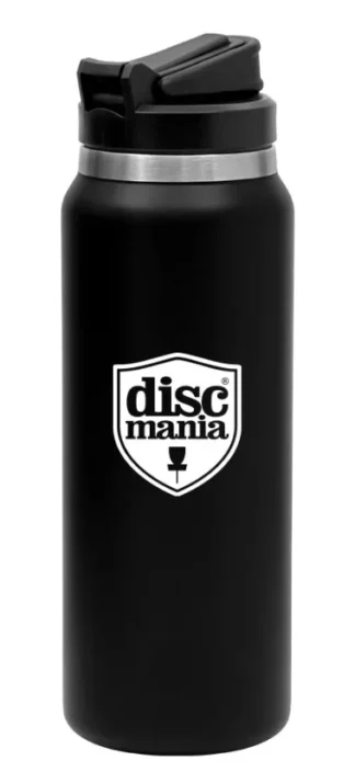Discmania 32oz Stainless Steel Water Bottle w/ Straw