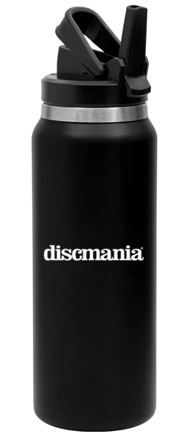 Discmania 32oz Stainless Steel Water Bottle w/ Straw - Image 4