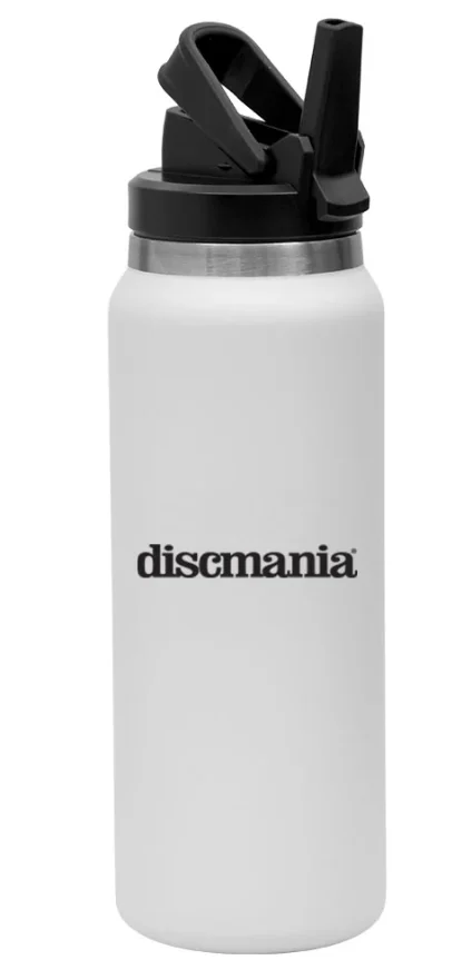 Discmania 32oz Stainless Steel Water Bottle w/ Straw - Image 2