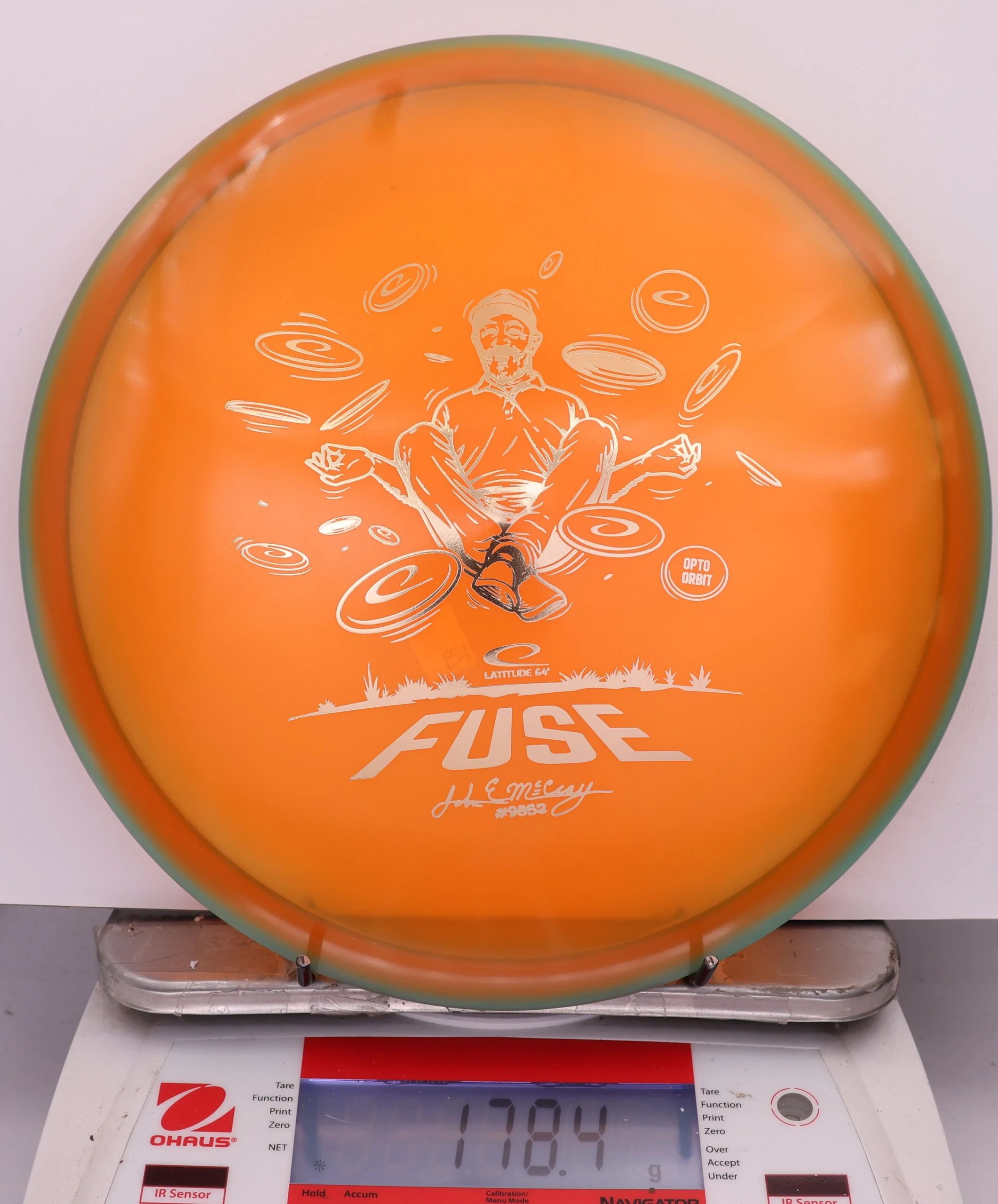 857278 Opto Orbit Fuse, JohnE McCray 2025 Team Series - #87 Green-Orange, 178