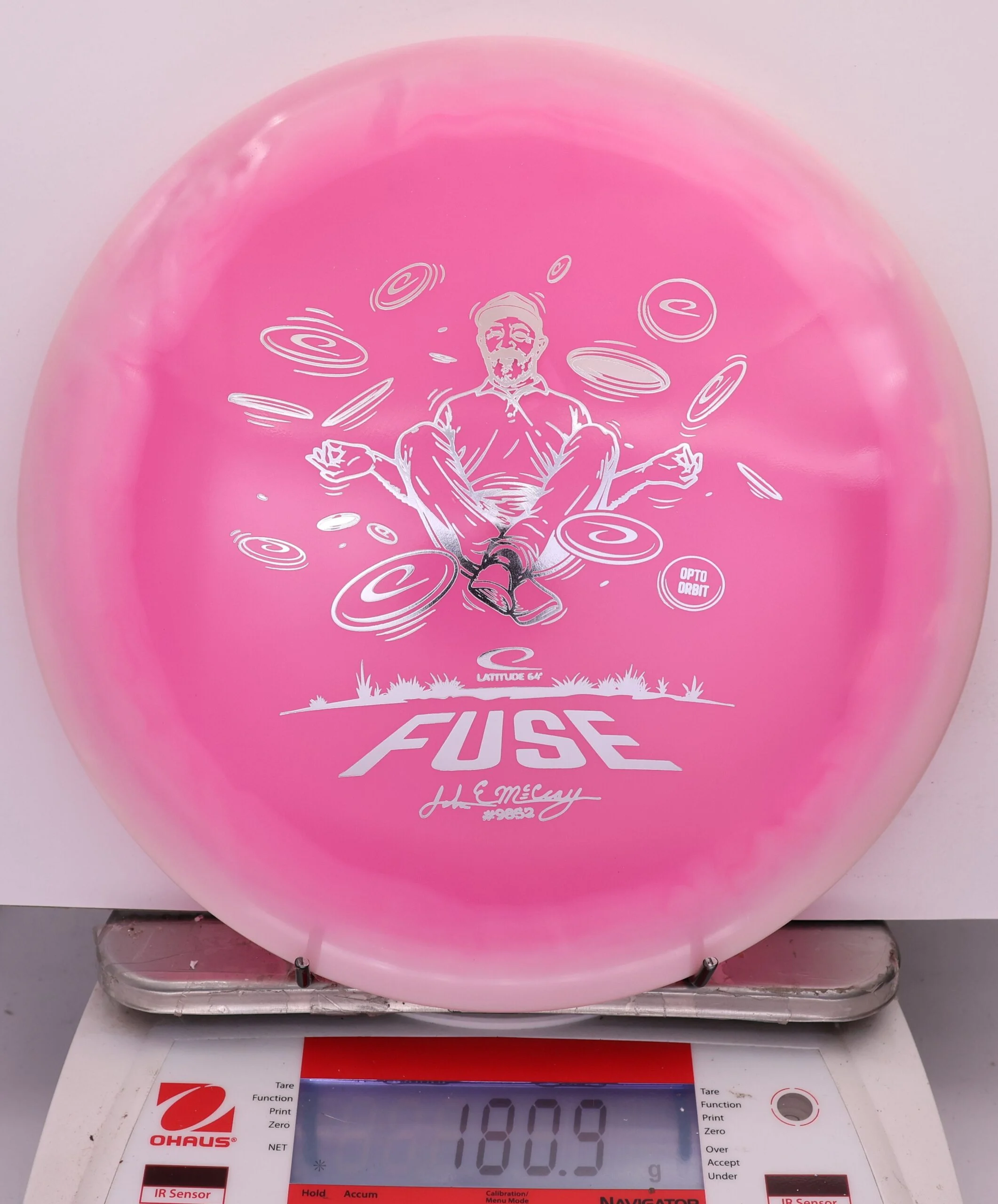857280 Opto Orbit Fuse, JohnE McCray 2025 Team Series - #88 White-Pink, 181