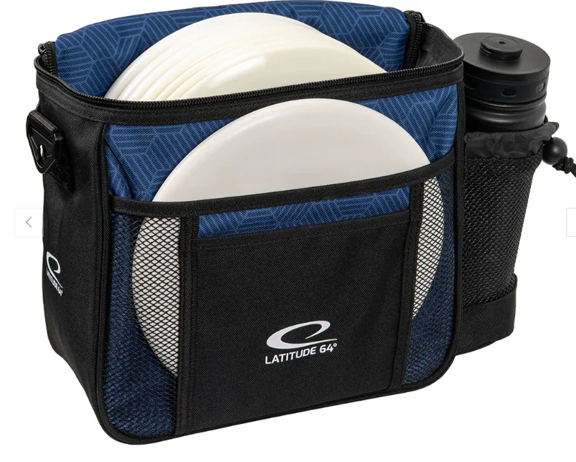 857482 Slim HEX Shoulder Bag - Blue, 8+Discs
