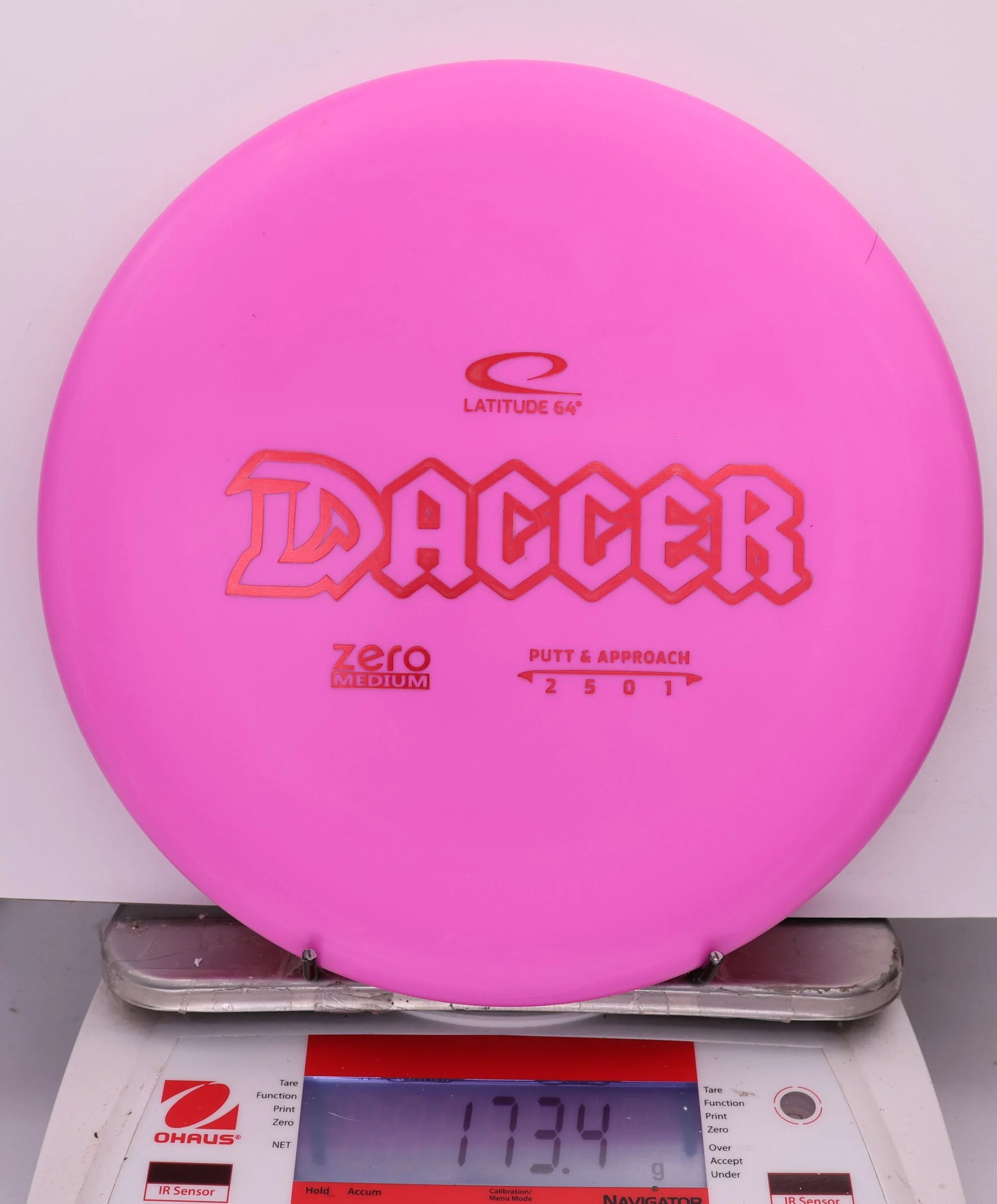 857681 Zero Medium Dagger - #87 Pink, 173