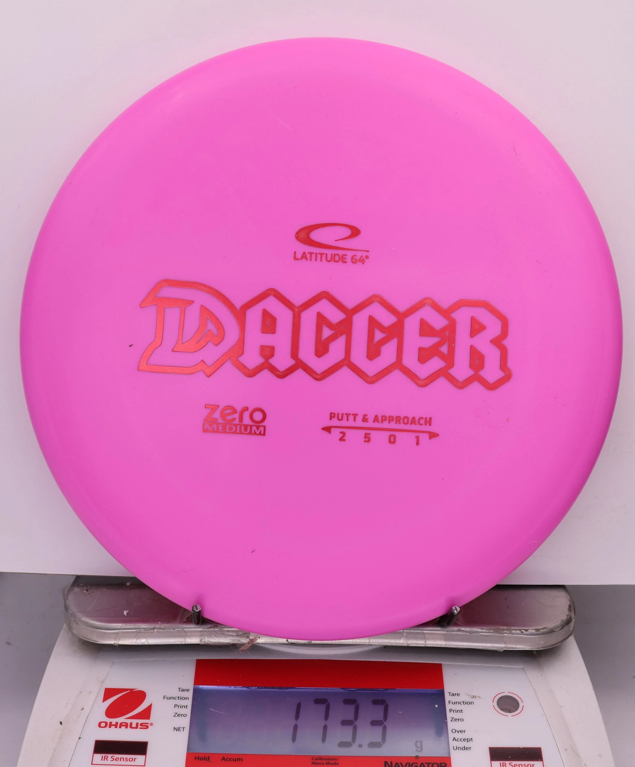 857683 Zero Medium Dagger - #88 Pink, 173
