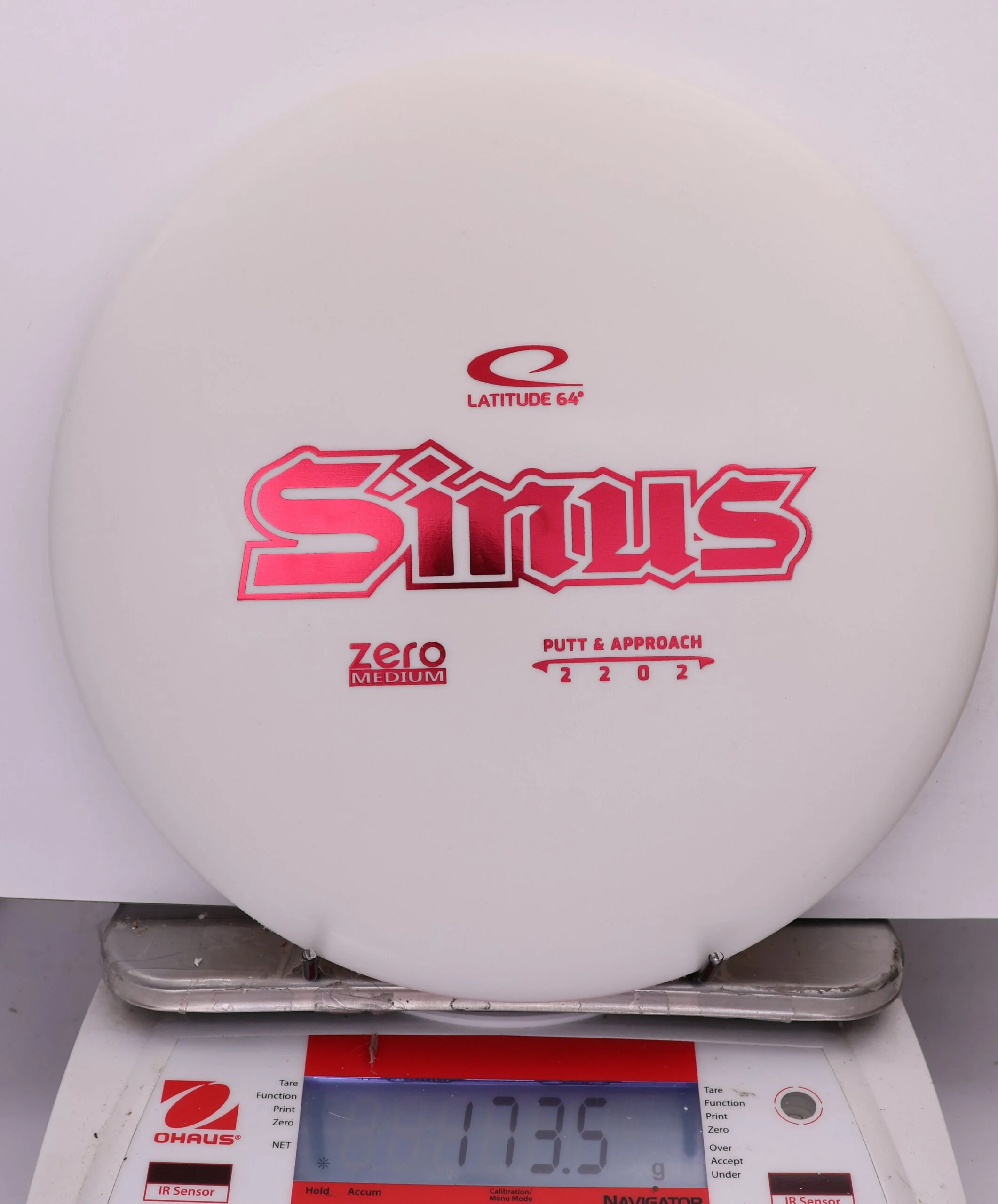 857708 Zero Medium Sinus, Retooled - #89 White, 174