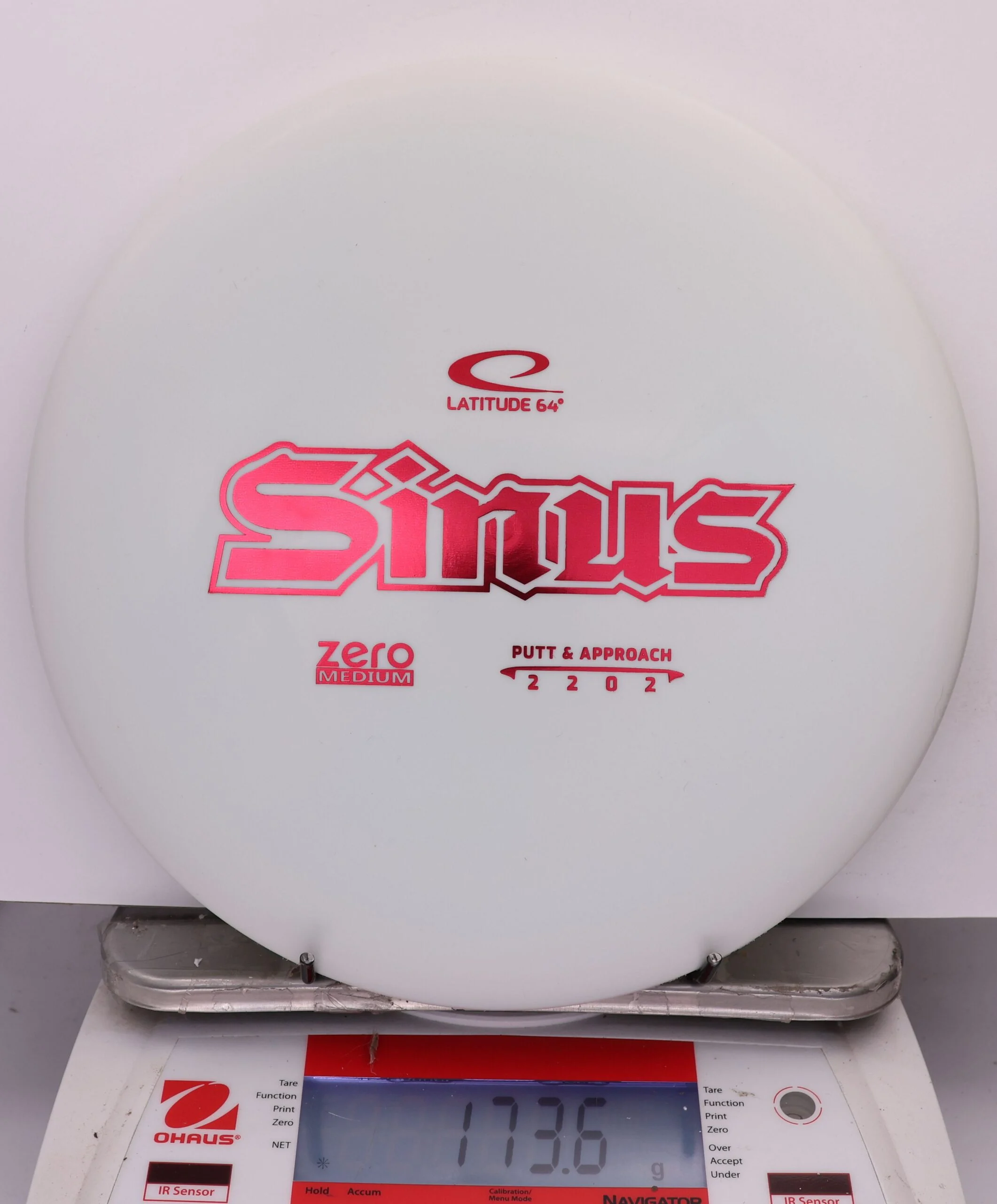 857709 Zero Medium Sinus, Retooled - #90 White, 174