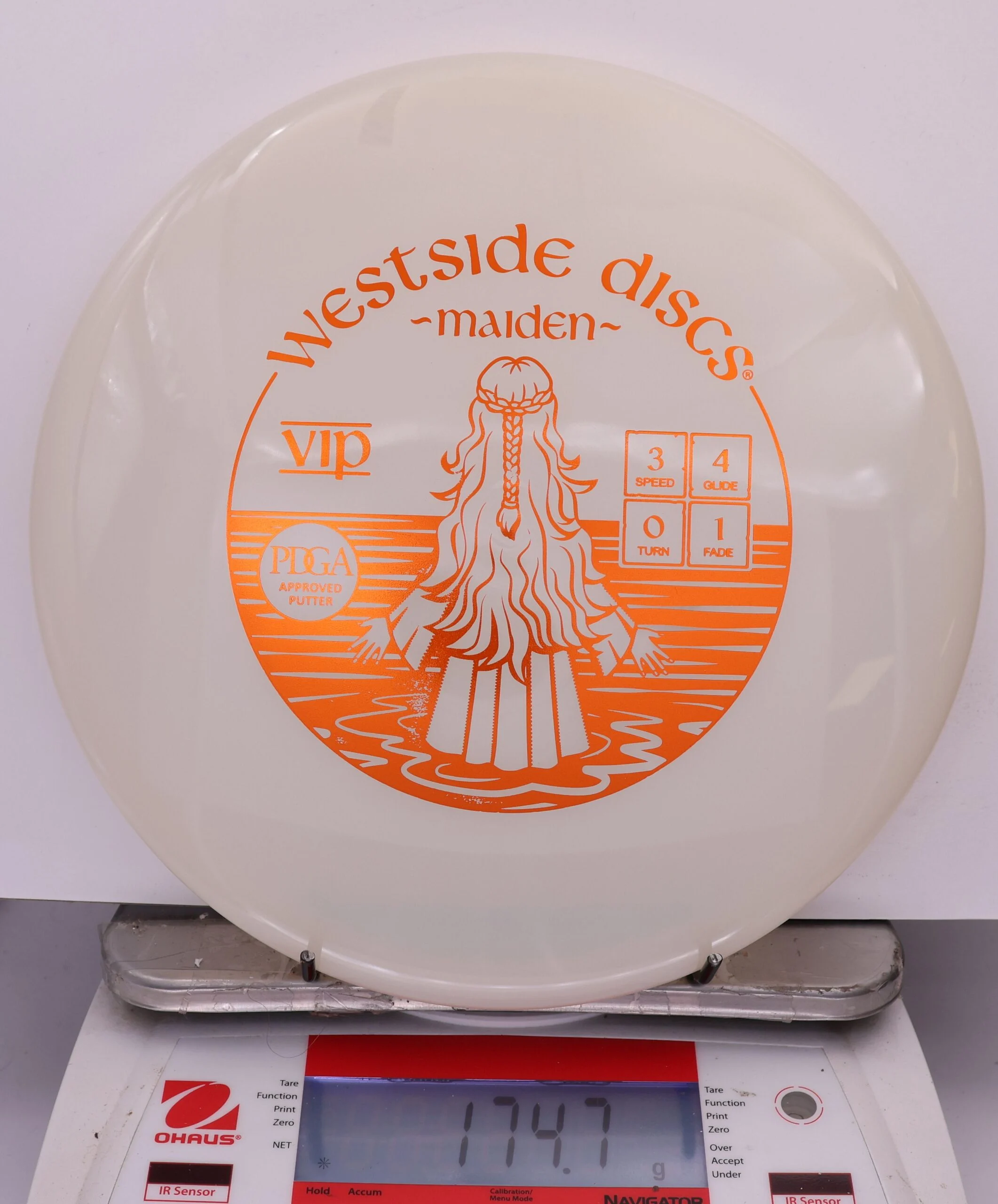 857915 VIP Maiden - #95 White, 175