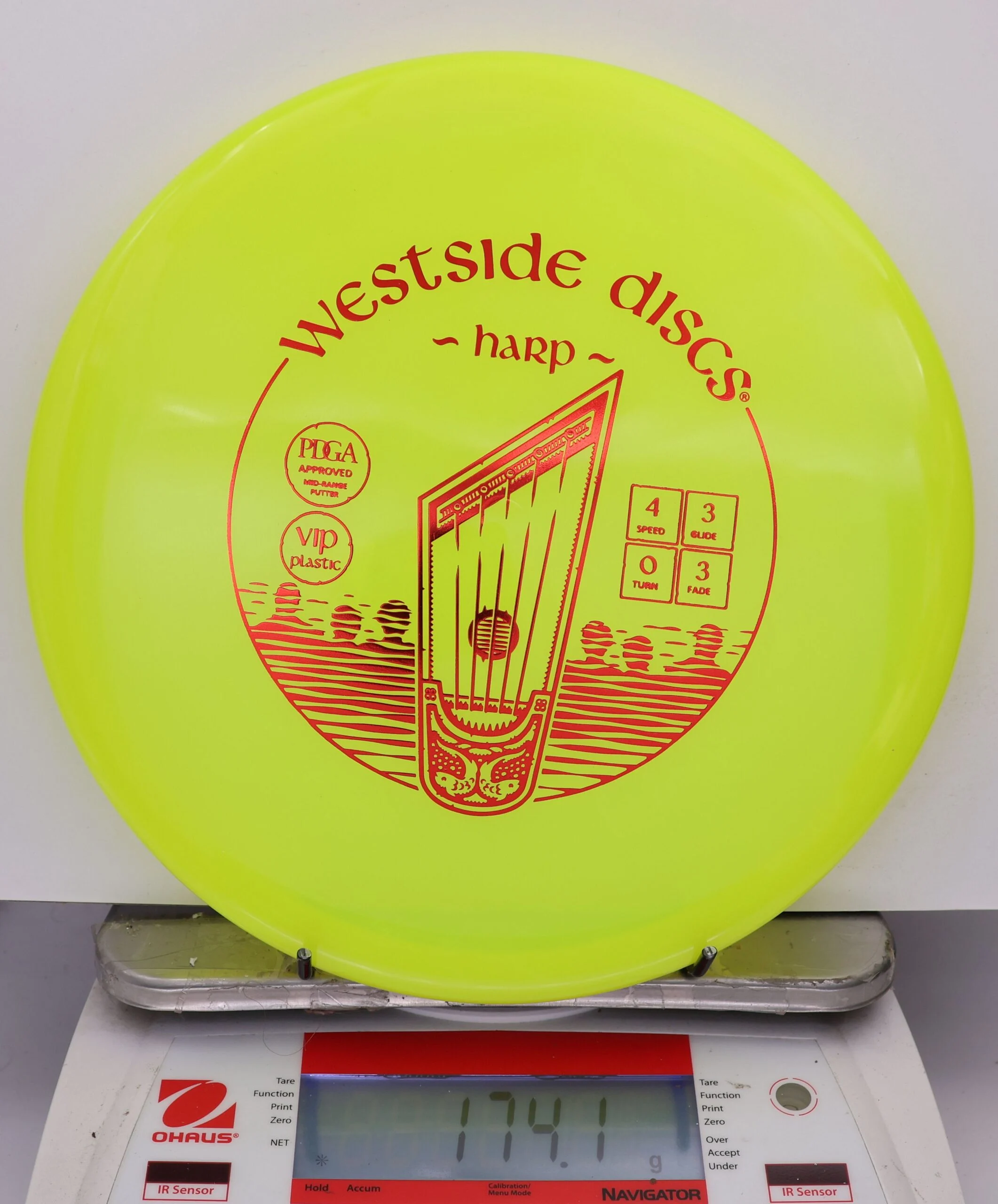 857982 VIP Harp - #83 Yellow, 174
