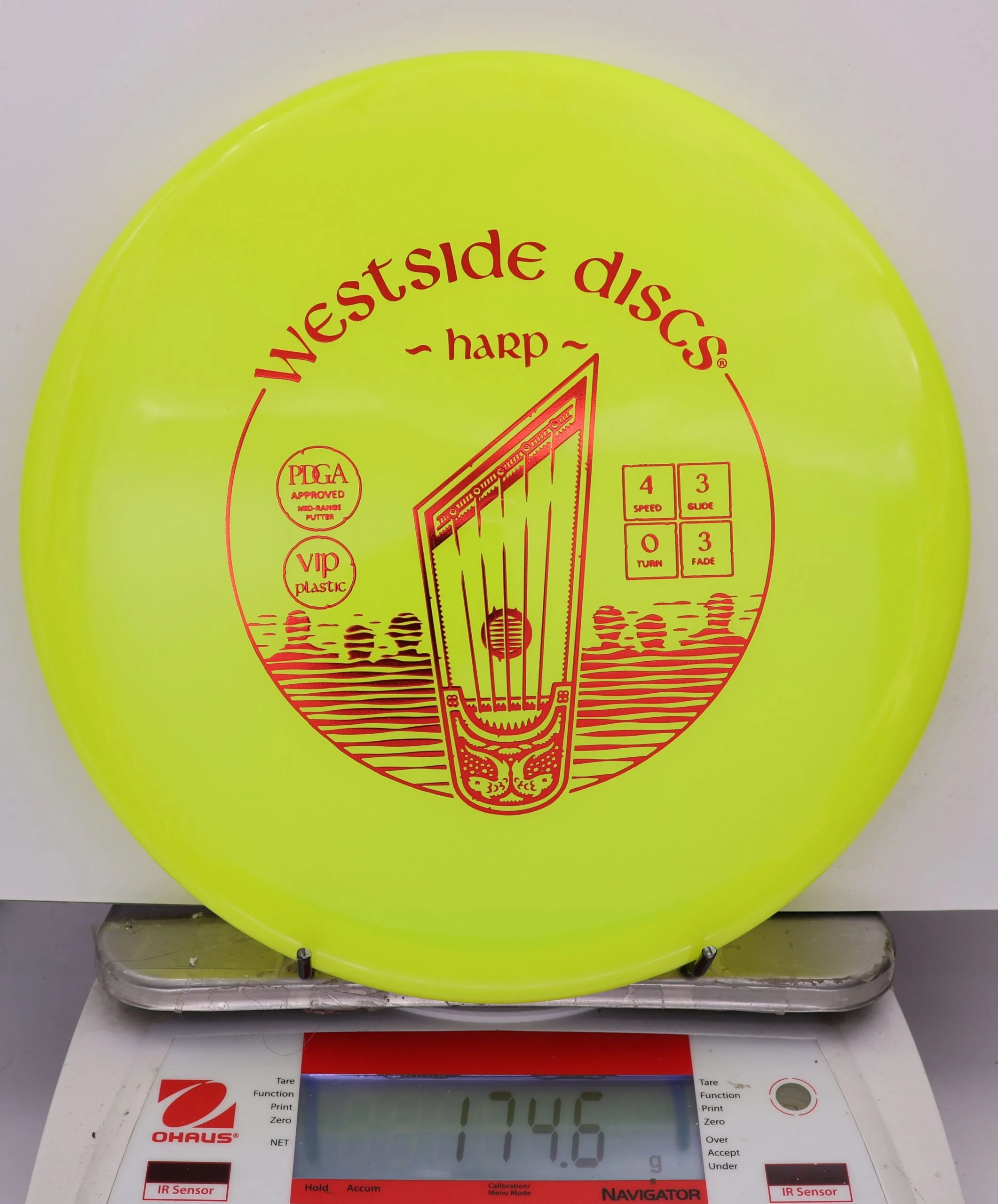 857984 VIP Harp - #85 Yellow, 175
