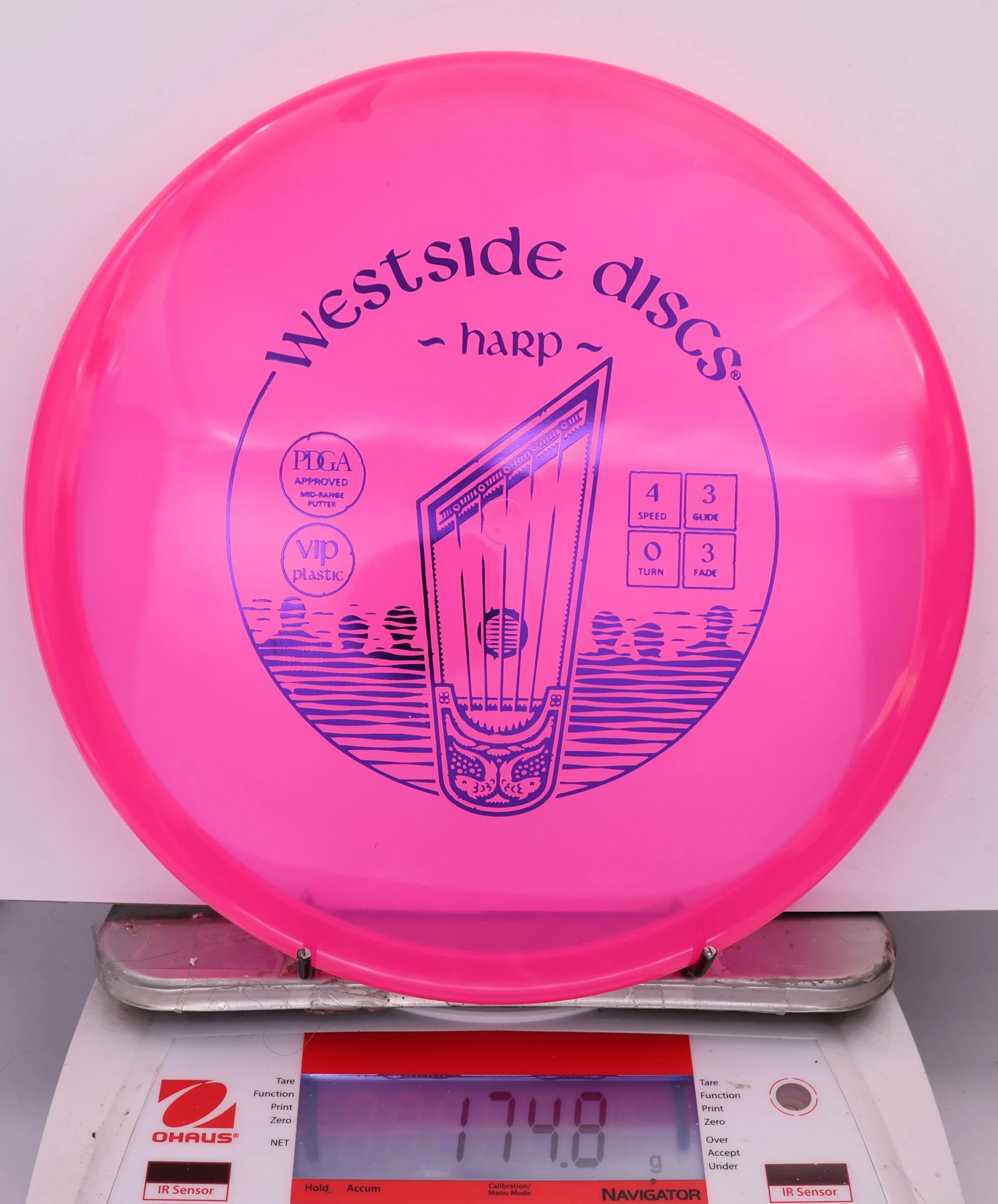 857988 VIP Harp - #88 HotPink, 175