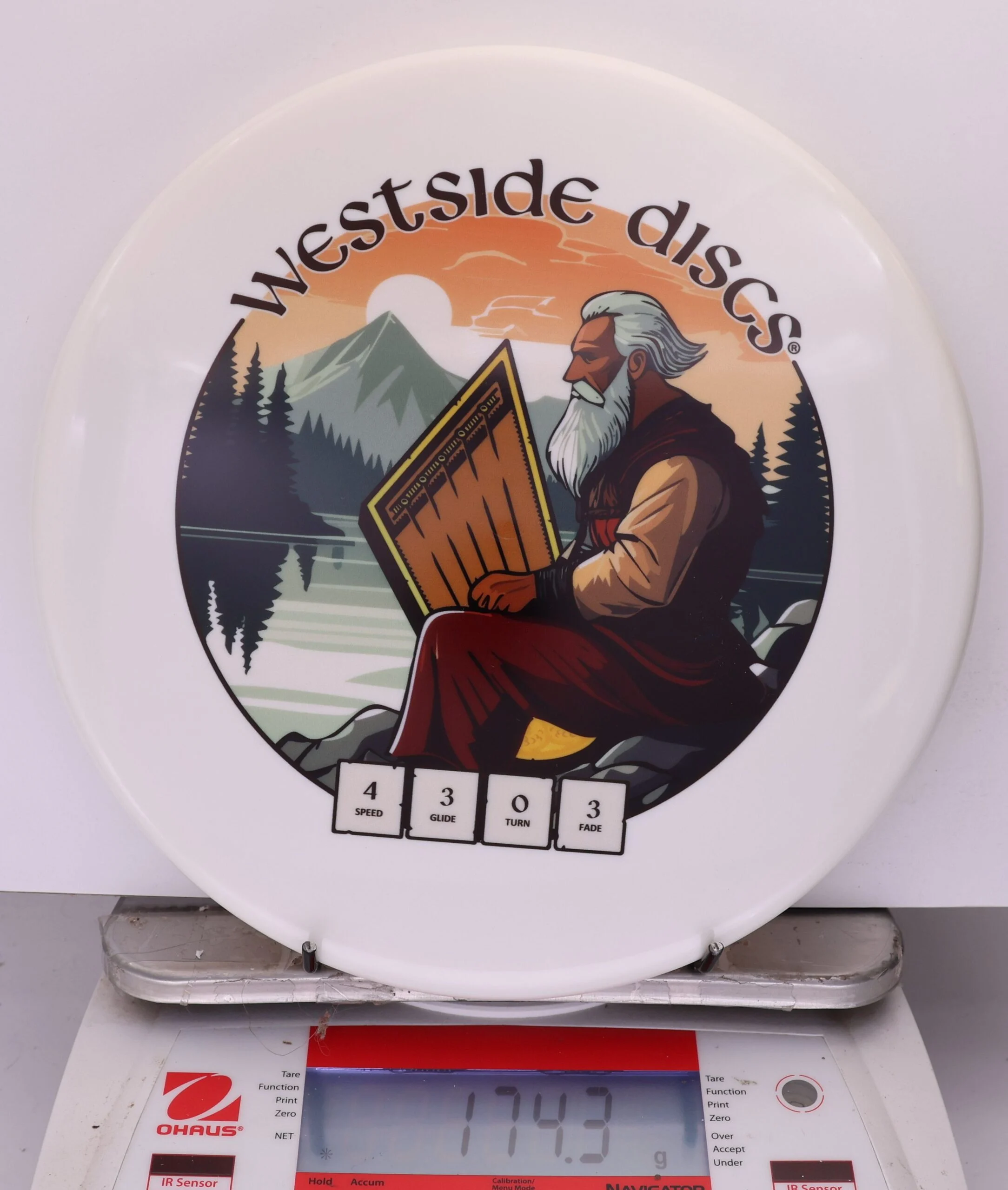 858100 Tournament Harp, Runo DyeMax - #84 White, 174