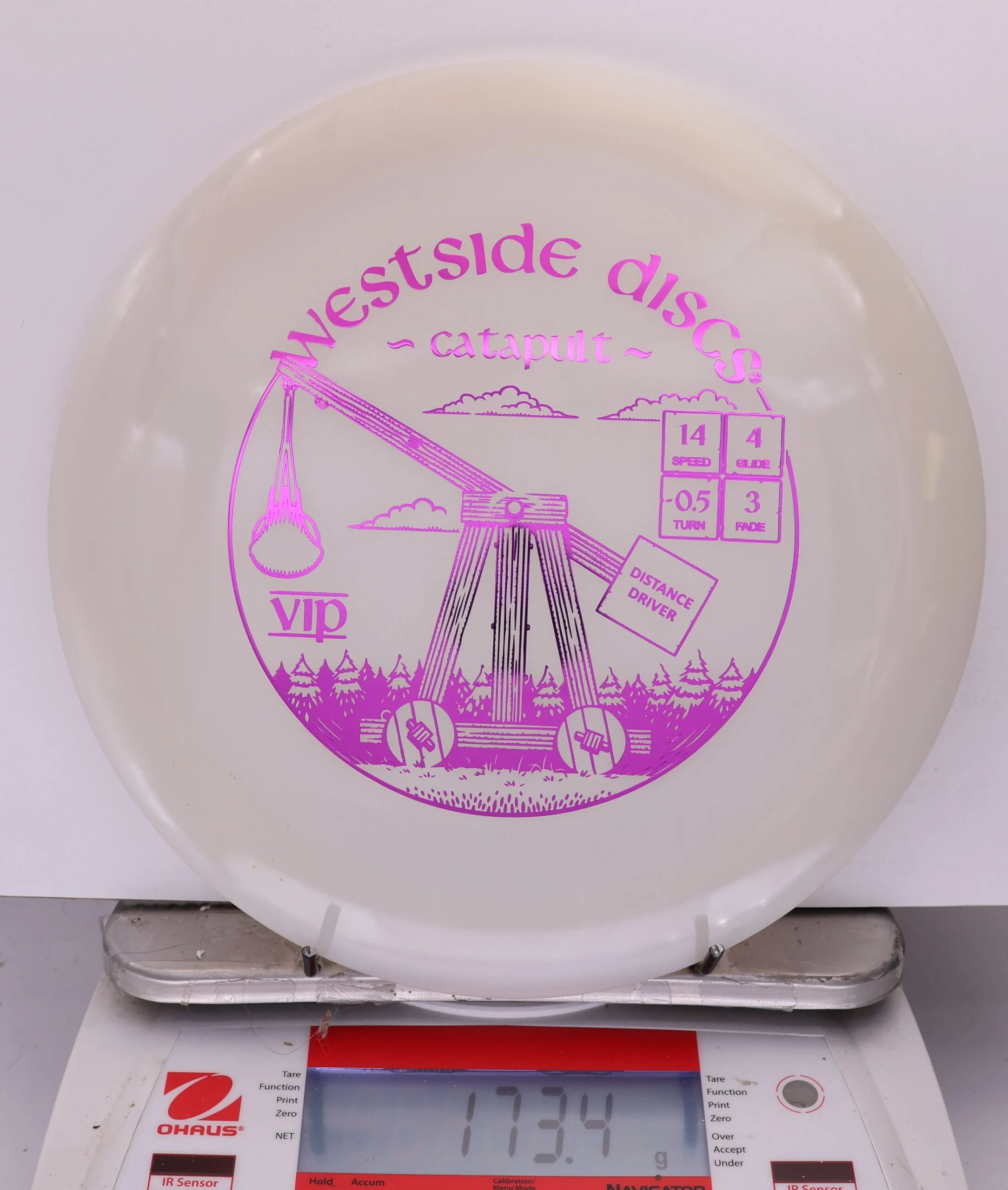 858167 VIP Catapult - #87 White, 173