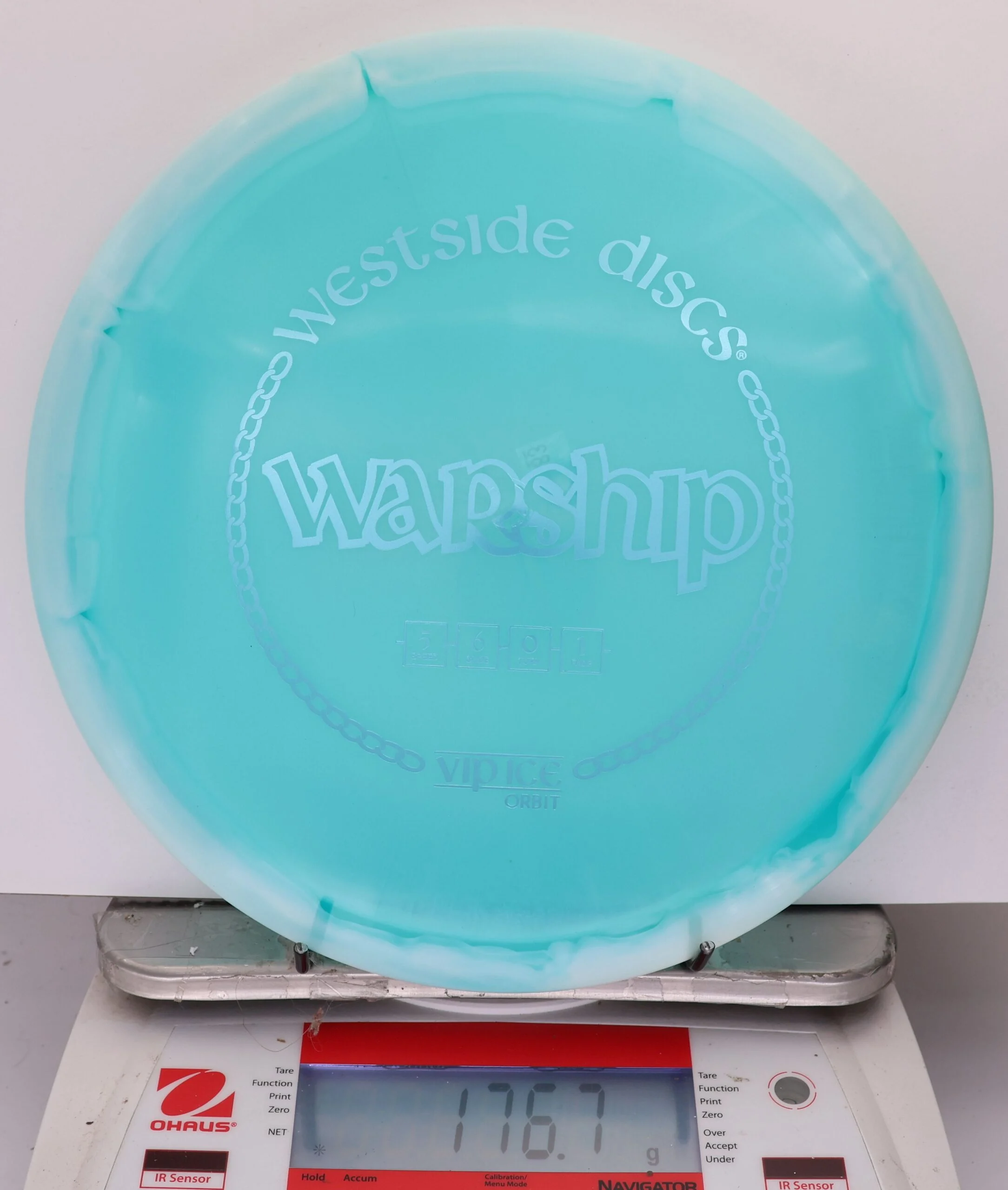 858302 VIP Ice Orbit Warship - #83 White-LtBlue, 177