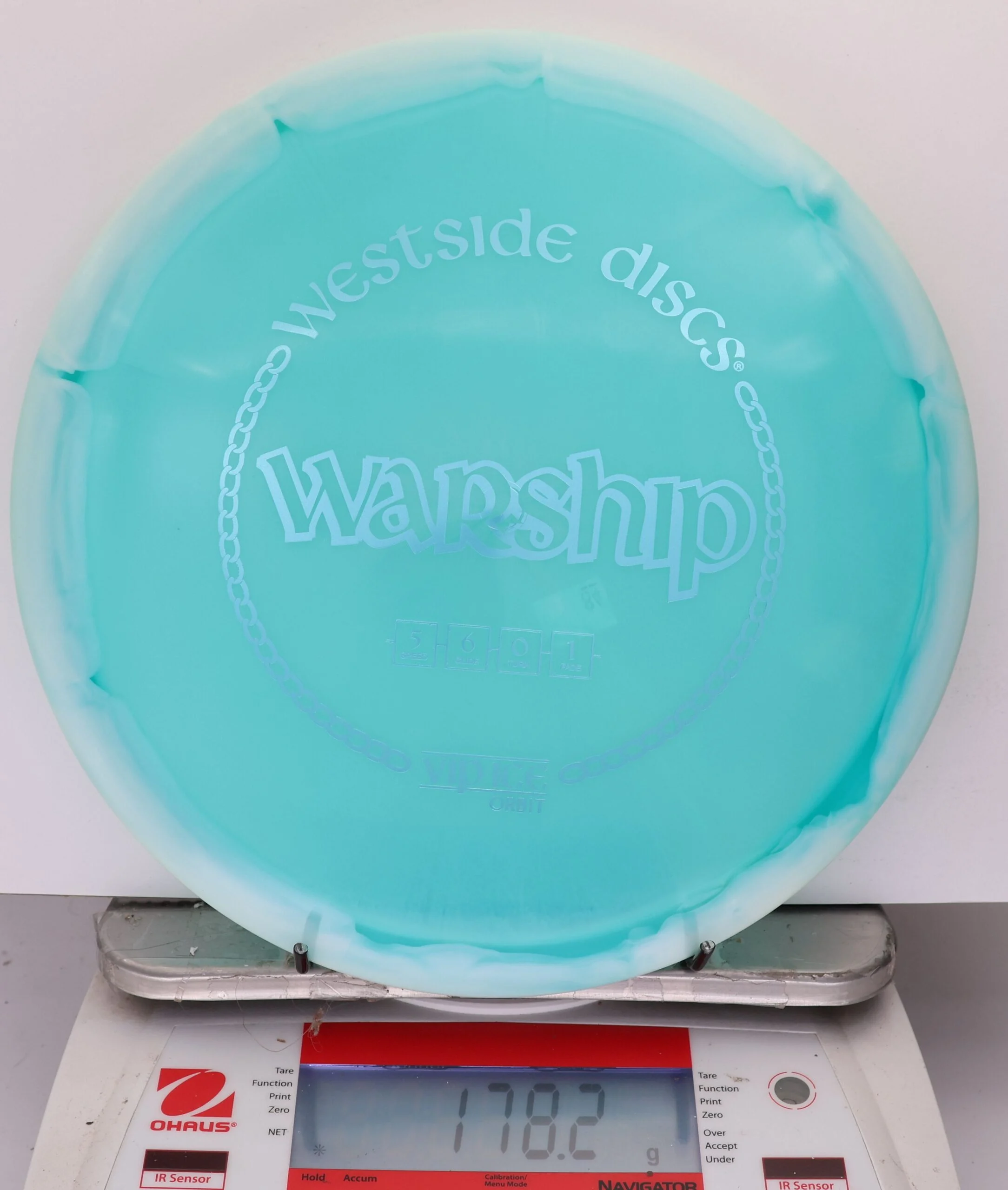 858303 VIP Ice Orbit Warship - #84 White-LtBlue, 178