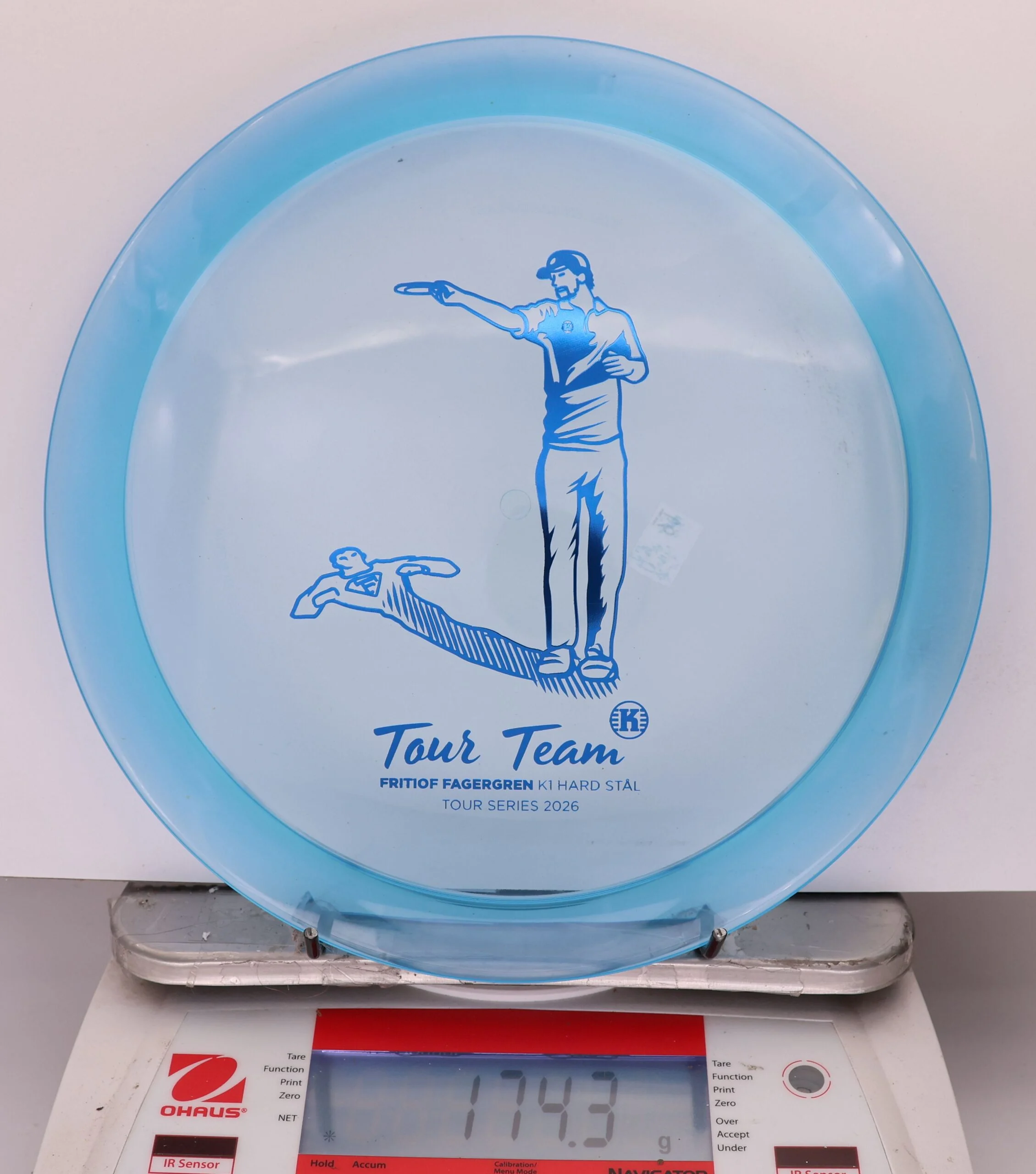 858521 K1 Hard Stal, Fritiof Fagergren 2026 Tour Series - #91 Clear Blue, 174
