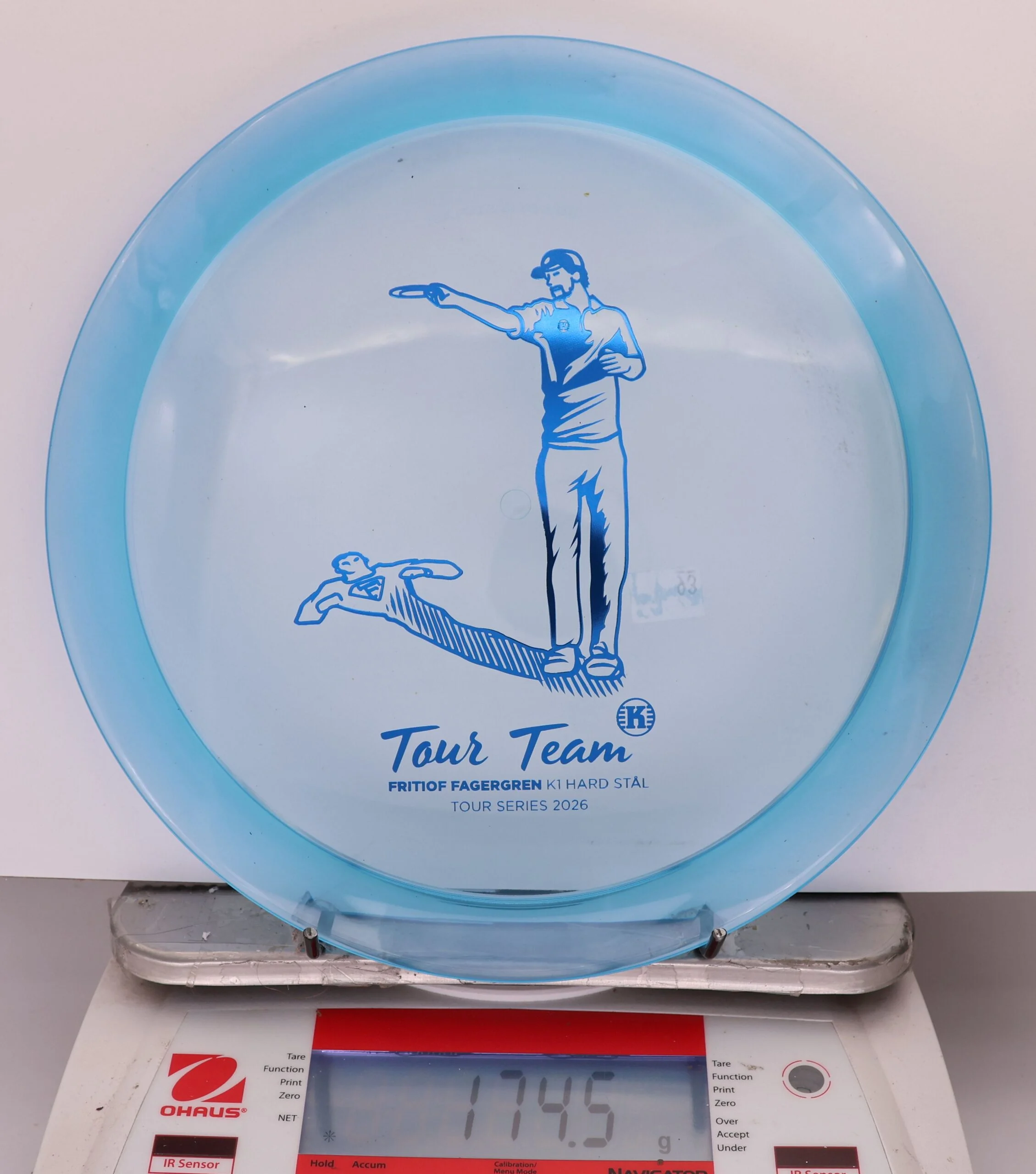 858523 K1 Hard Stal, Fritiof Fagergren 2026 Tour Series - #93 Clear Blue, 175