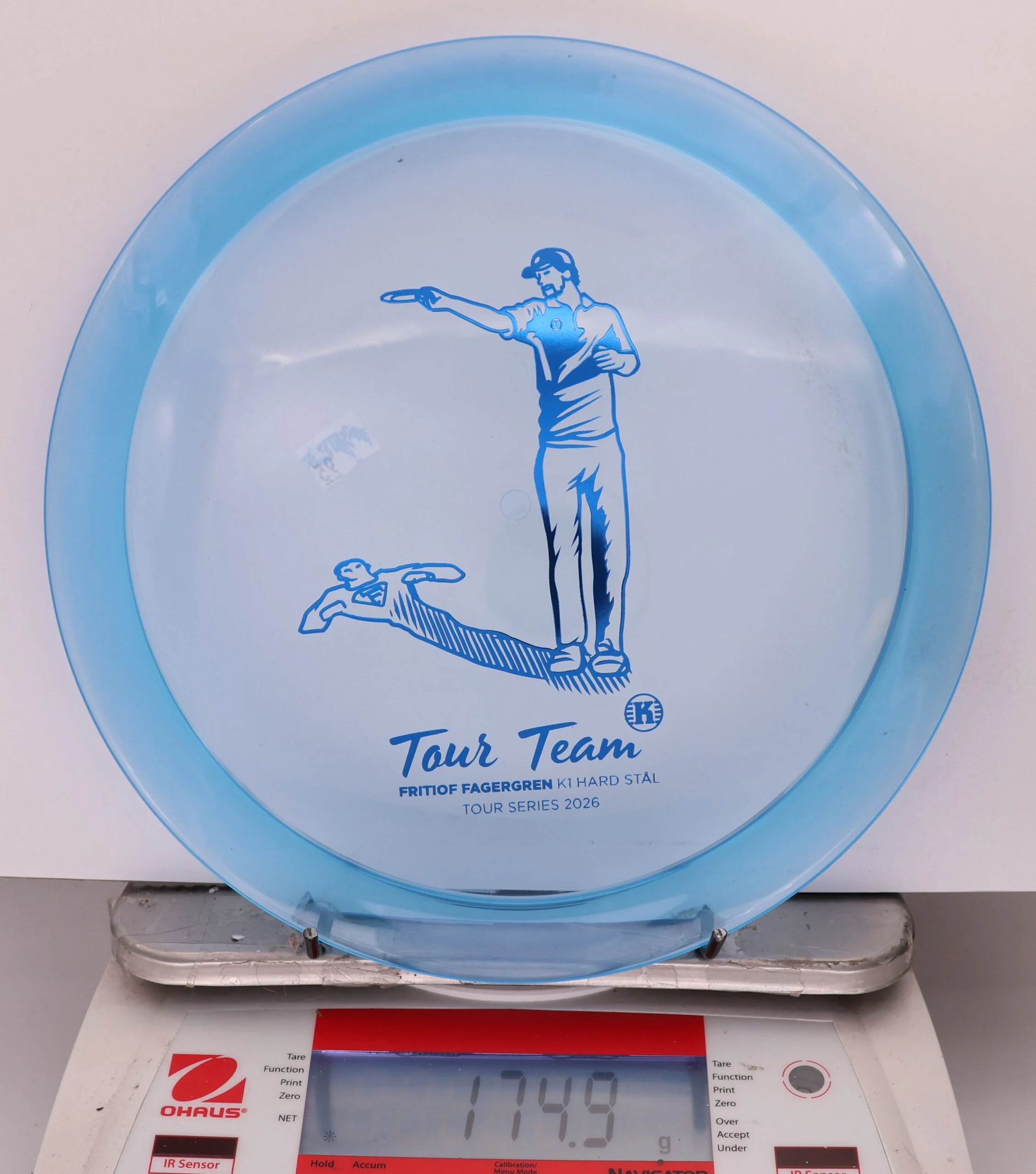 858525 K1 Hard Stal, Fritiof Fagergren 2026 Tour Series - #95 Clear Blue, 175