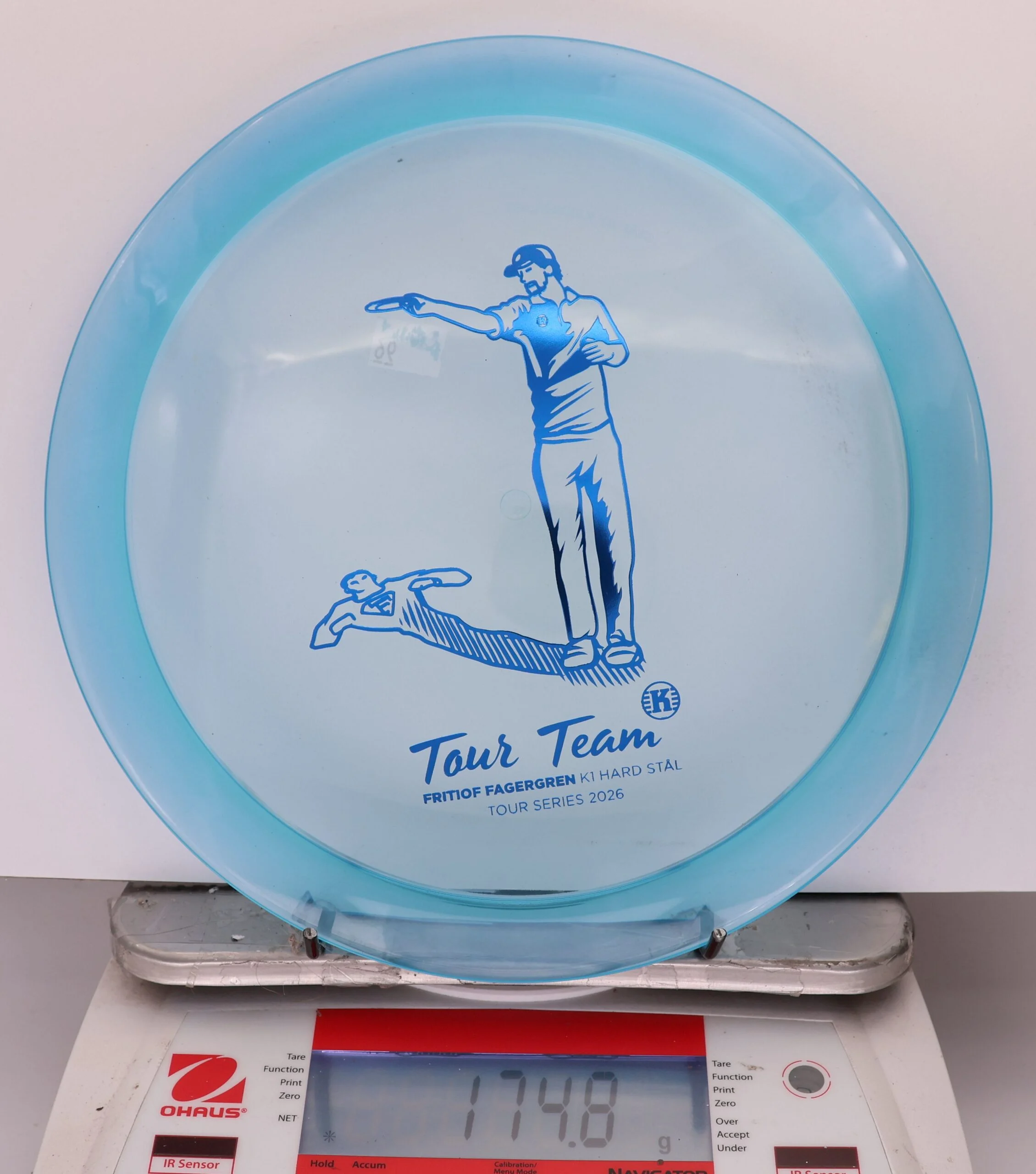 858538 K1 Hard Stal, Fritiof Fagergren 2026 Tour Series - #96 Clear Blue, 175
