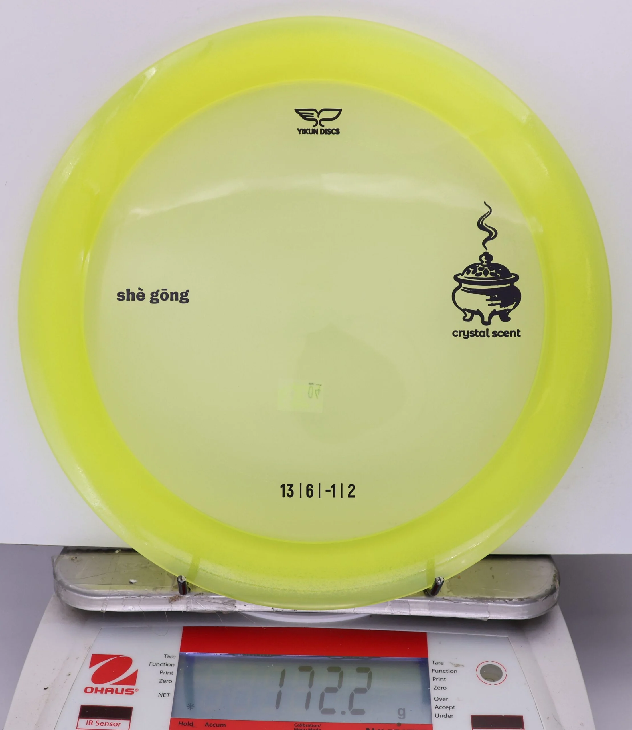 858835 Crystal Scent She Gong, Lemon Scented - #04 Yellow, 172