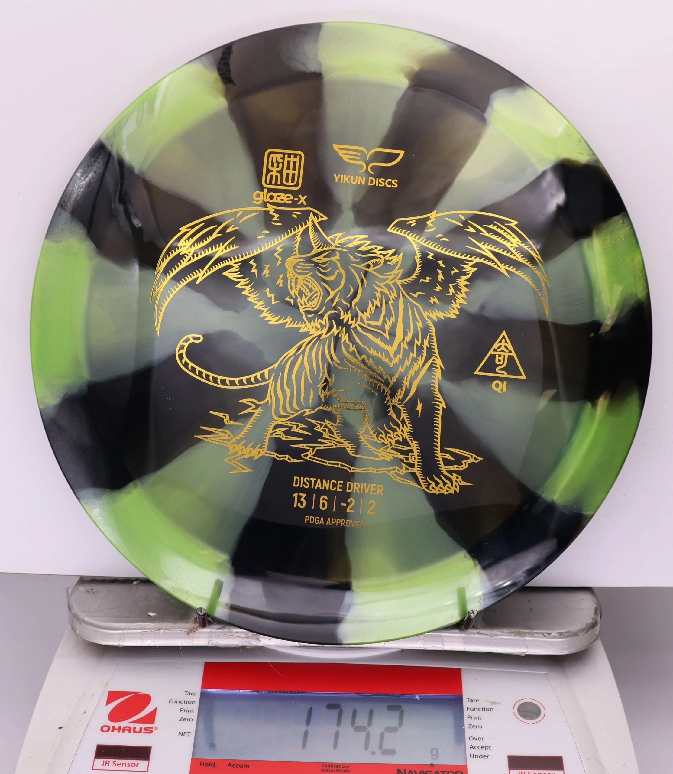 858907 Glaze X Qi - #01 BlackGreen, 174