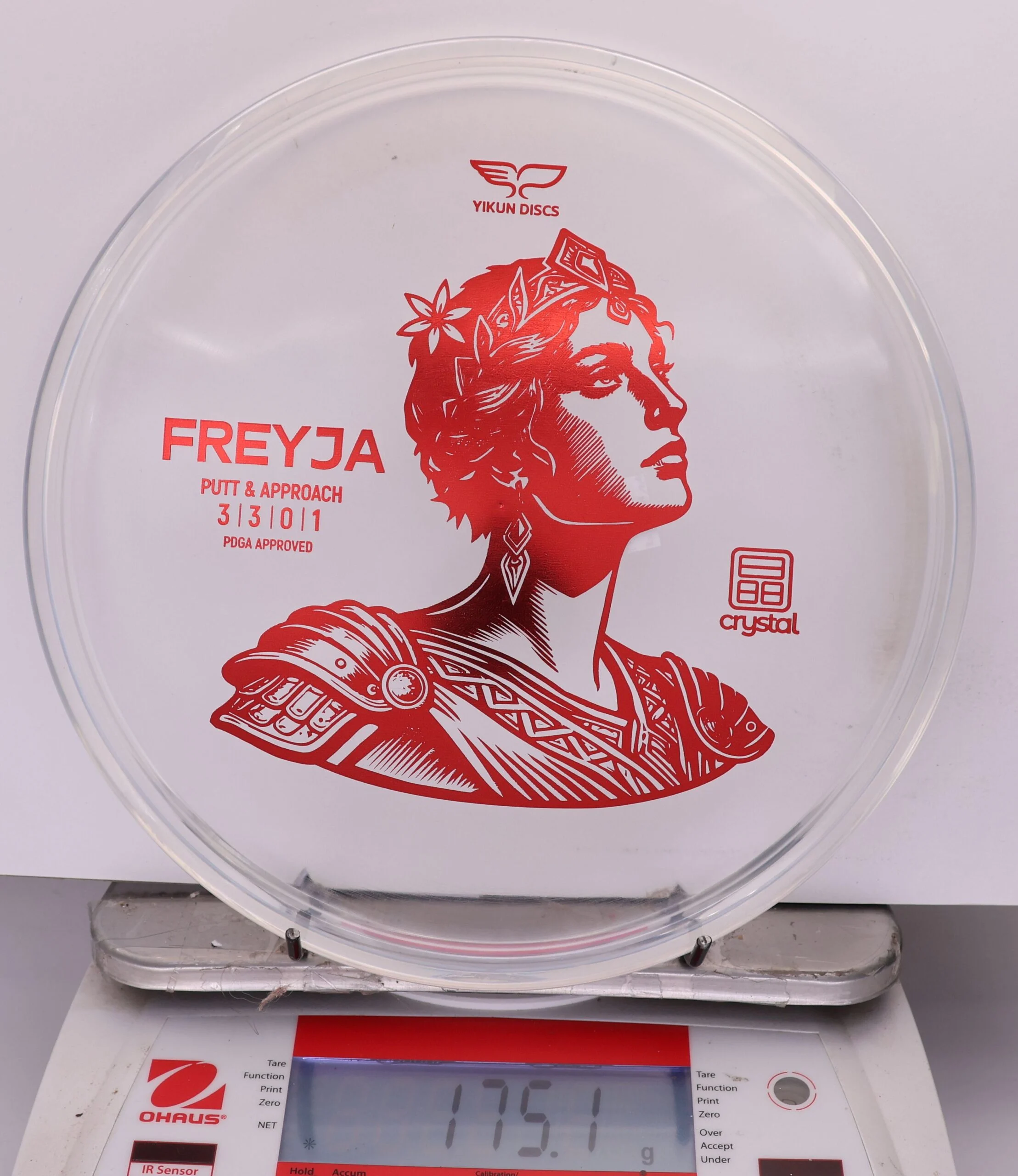 858965 Crystal Line Freyja - #10 Clear, 175