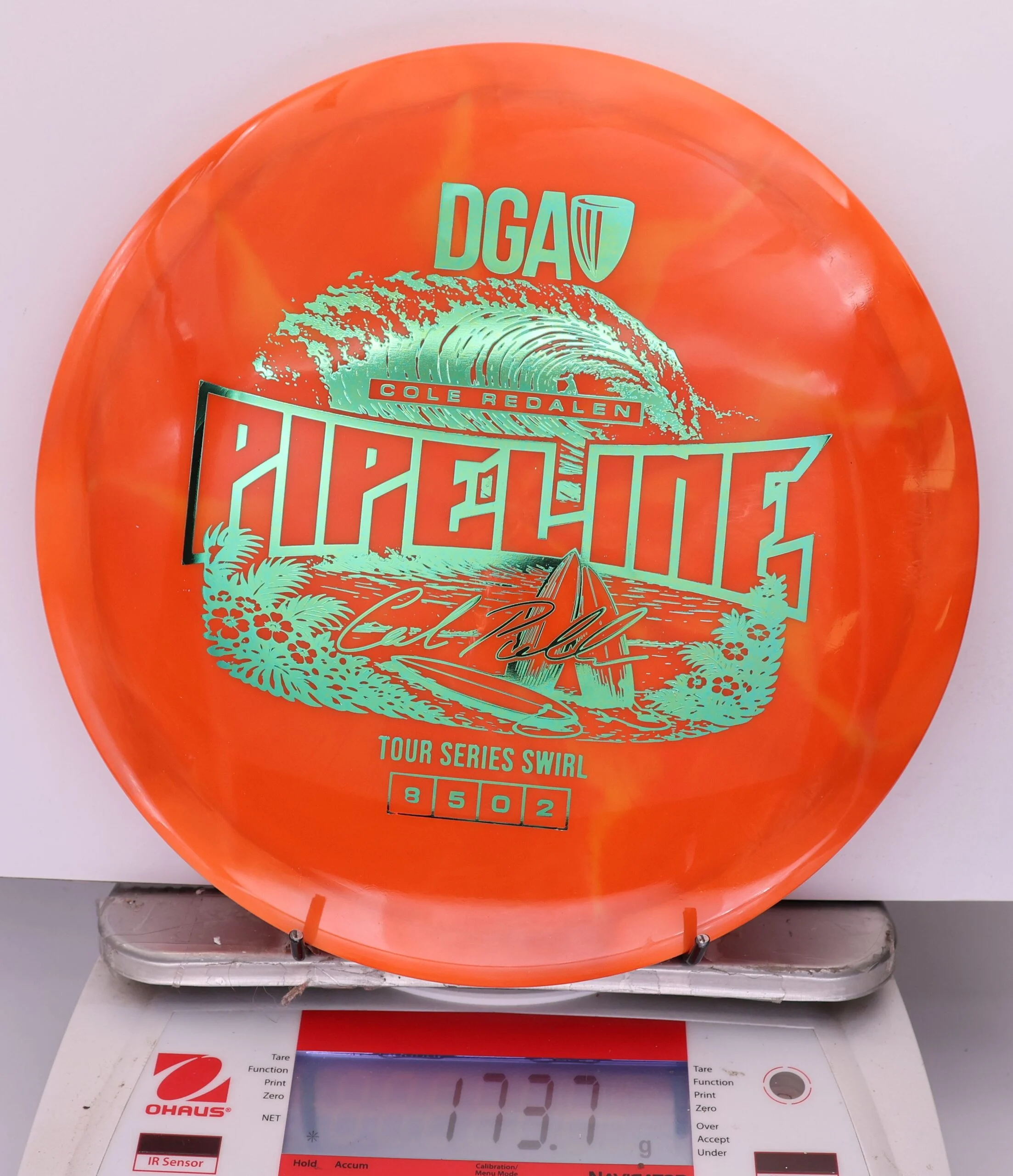 859454 TS Swirl Pipeline, Cole Redalen 2026 Tour Series - #272 Orange, 174