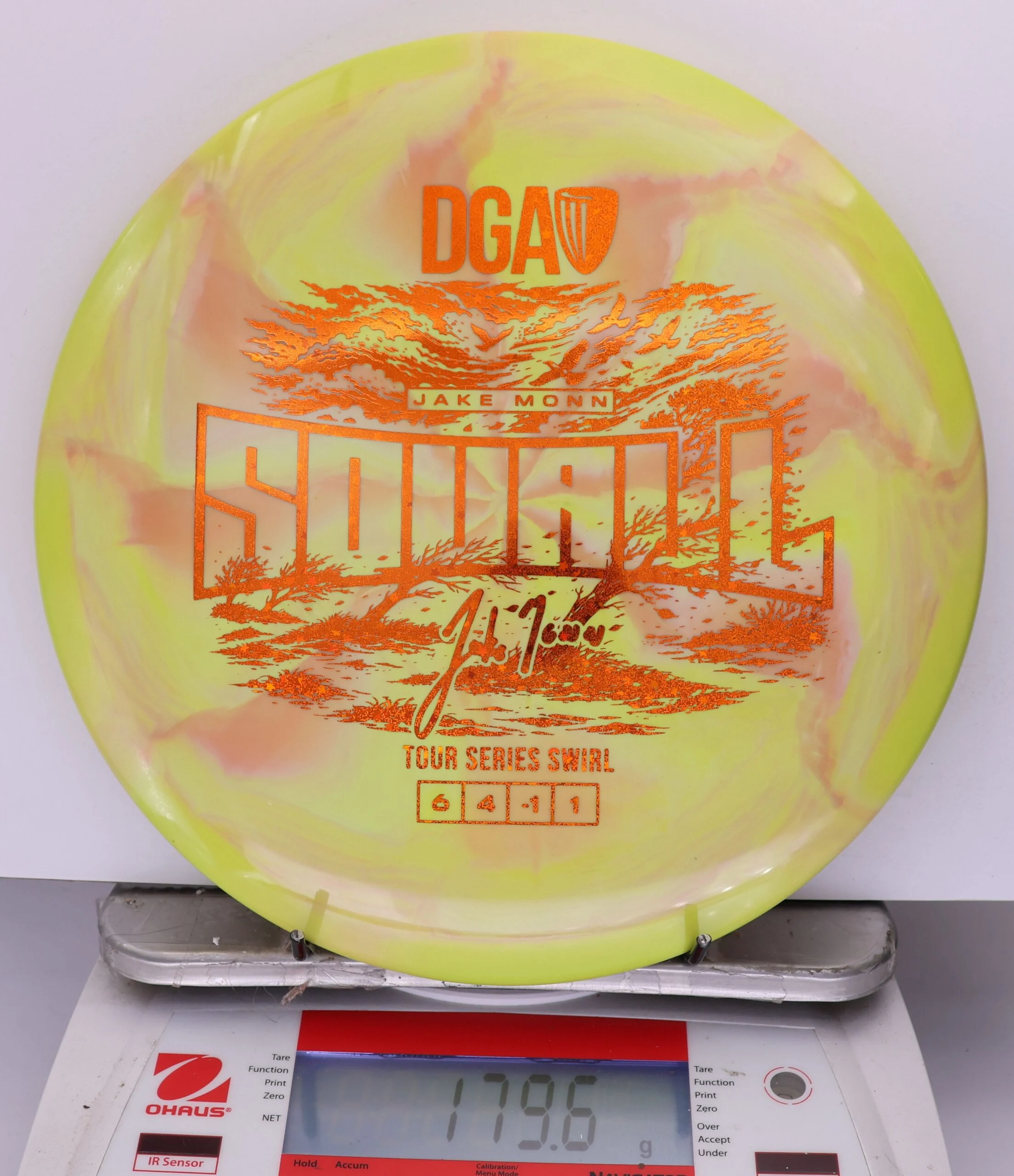 859518 TS Swirl Squall, Jake Monn 2026 Tour Series - #271 YellowOrange, 180