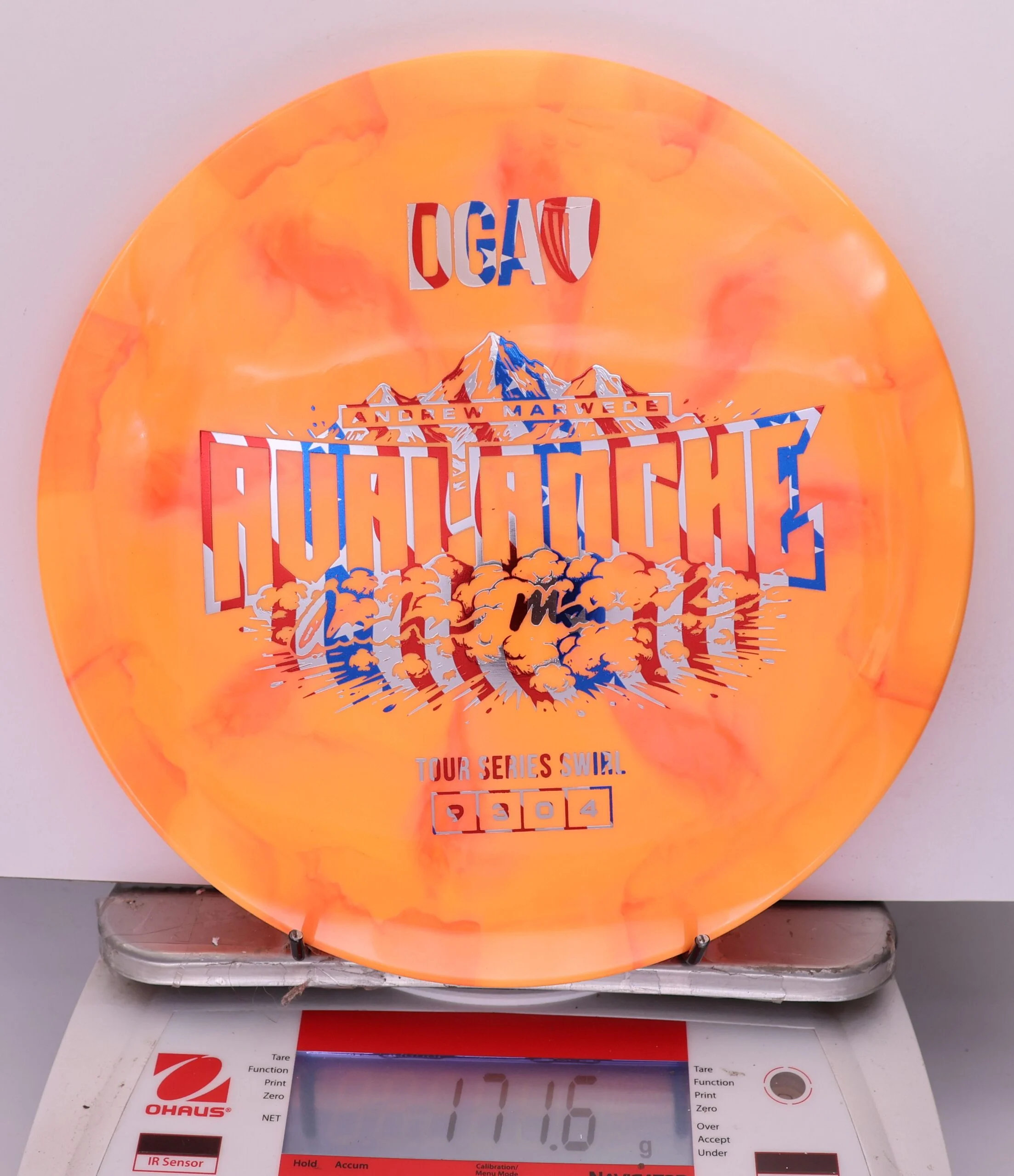 859541 TS Swirl Avalanche, Andrew Marwede 2026 Tour Series - #274 Orange, 172