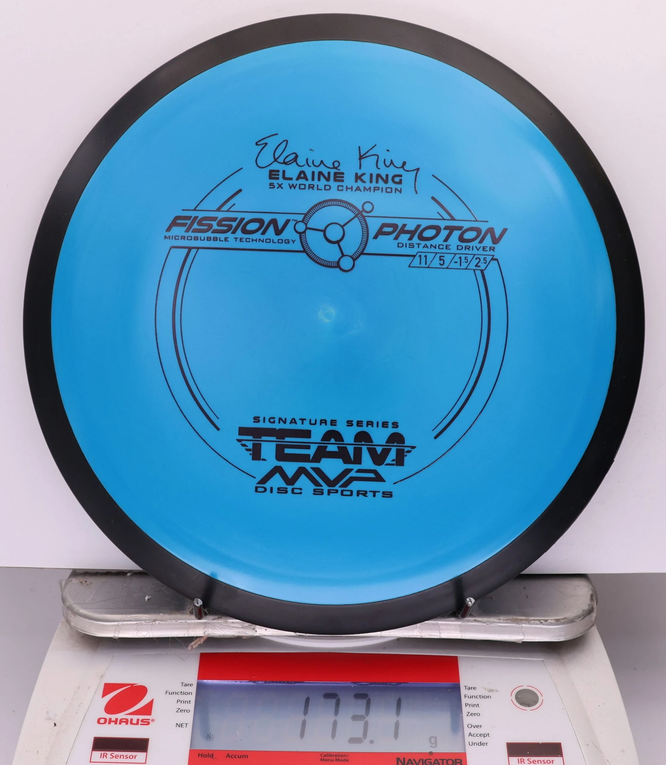 863123 Fission Photon, Elaine King 5x - #400 Blue, 173