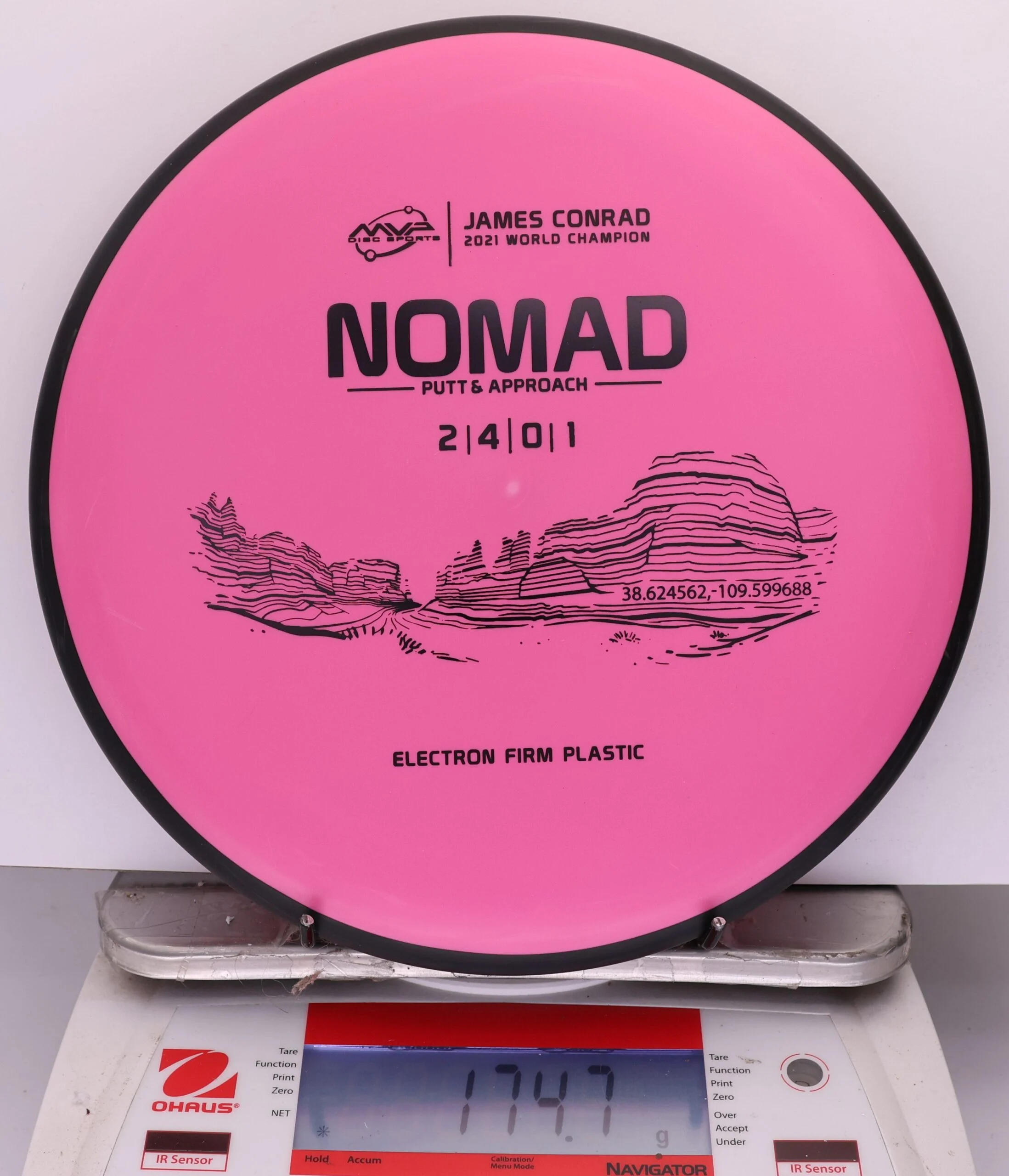 863177 Electron Firm Nomad, James Conrad - #409 Pink, 175