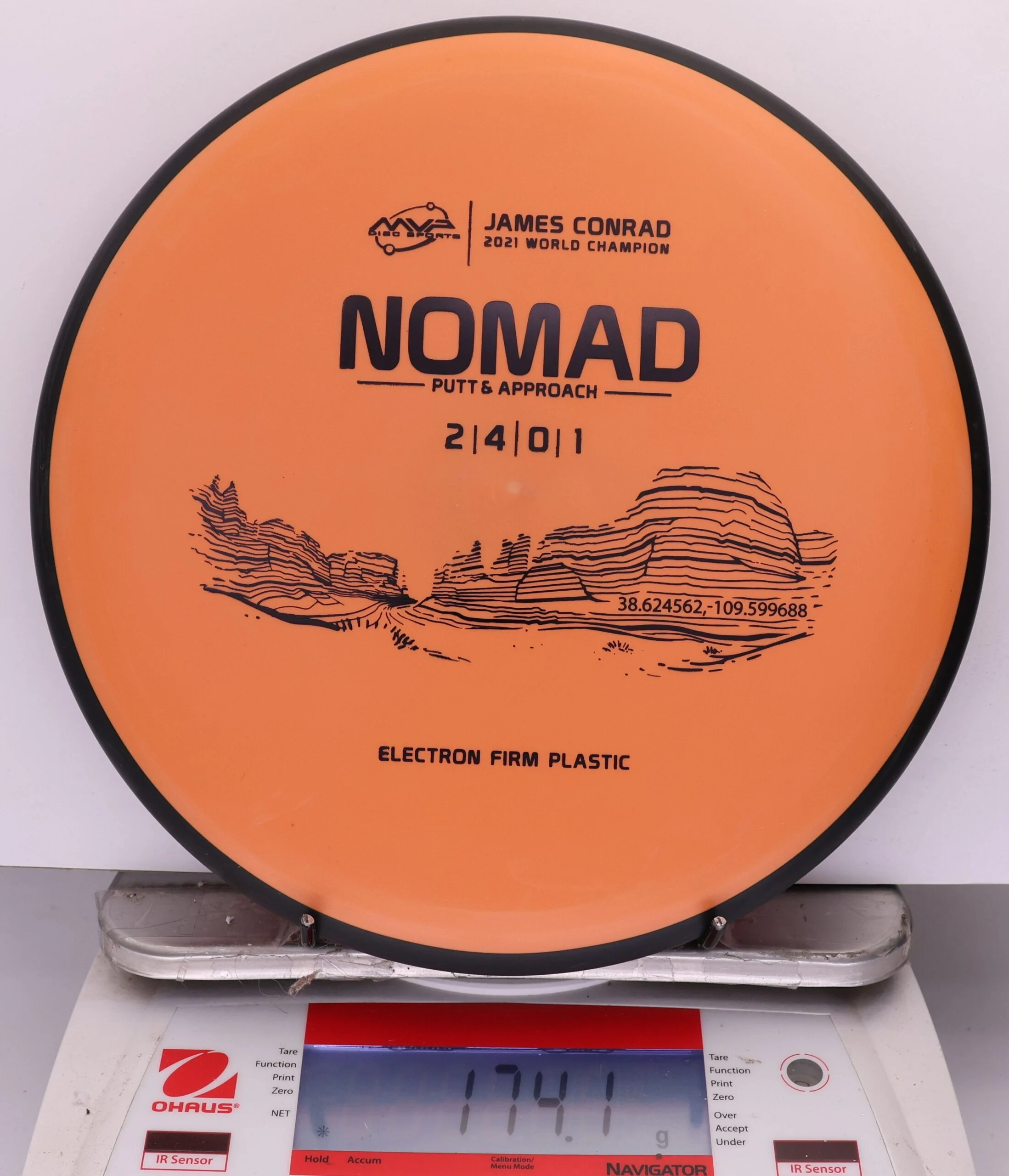 863189 Electron Firm Nomad, James Conrad - #411 Orange, 174