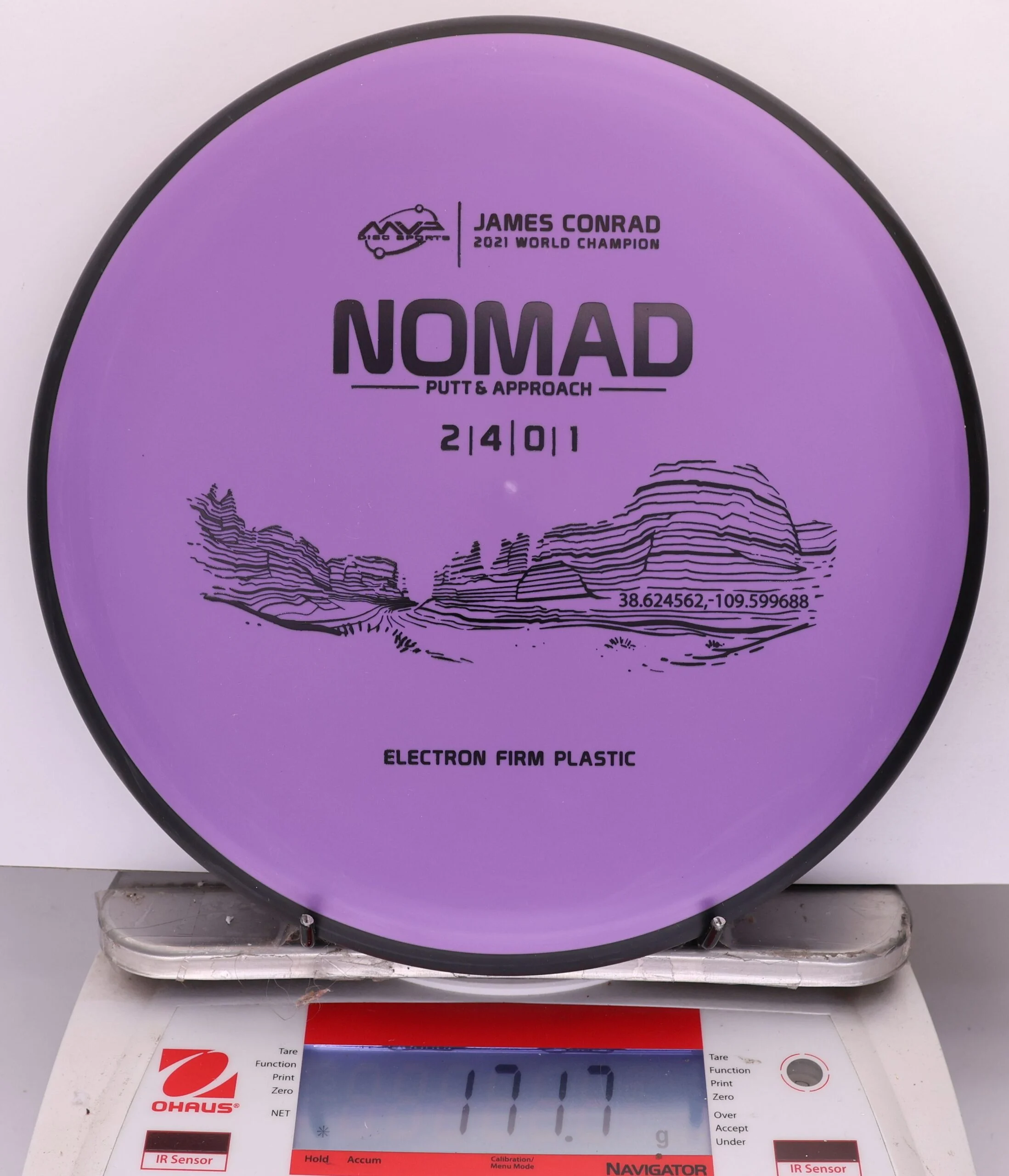 863192 Electron Firm Nomad, James Conrad - #414 Purple, 172