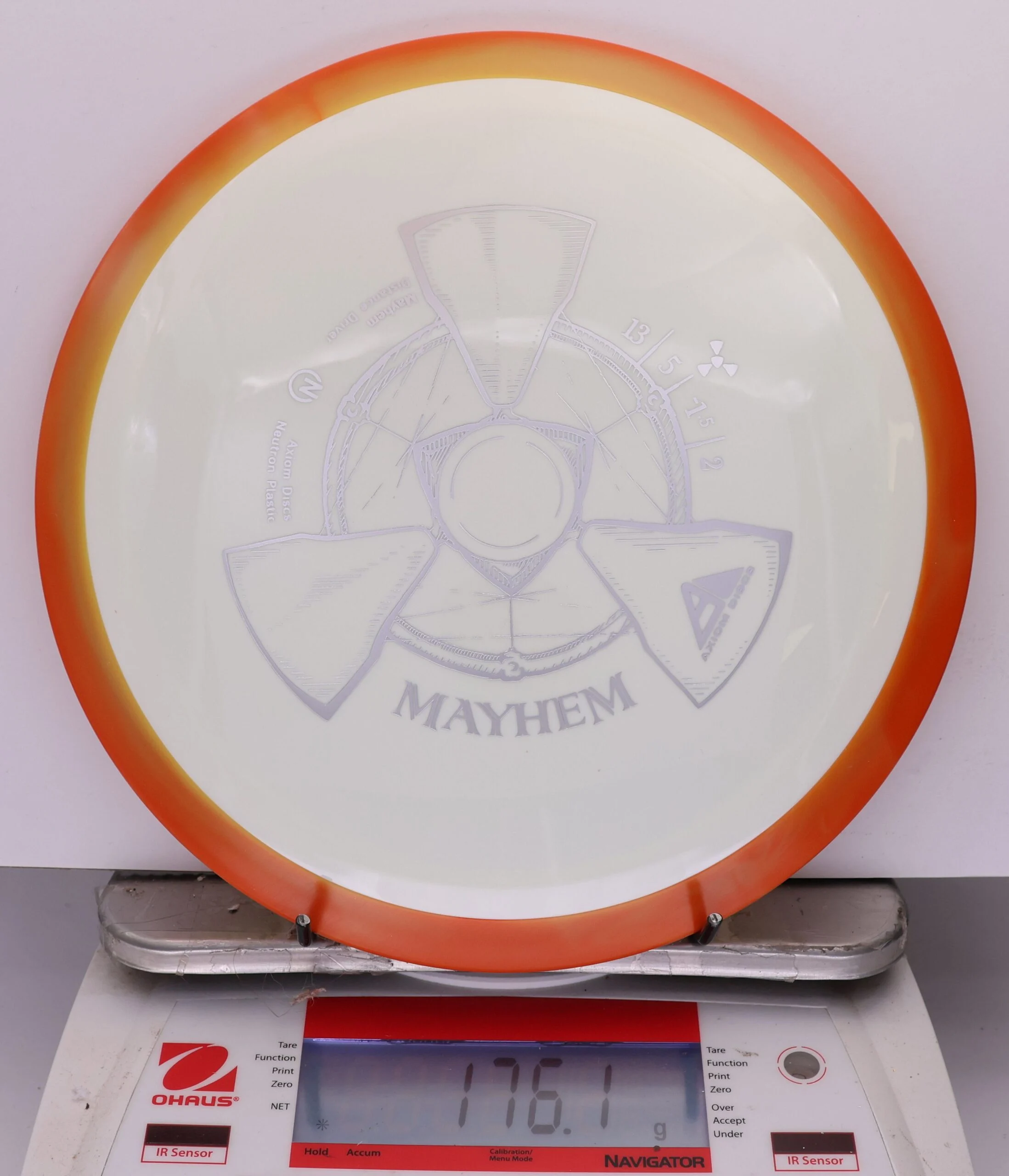 863629 Neutron Mayhem - #401 Orange-White, 176