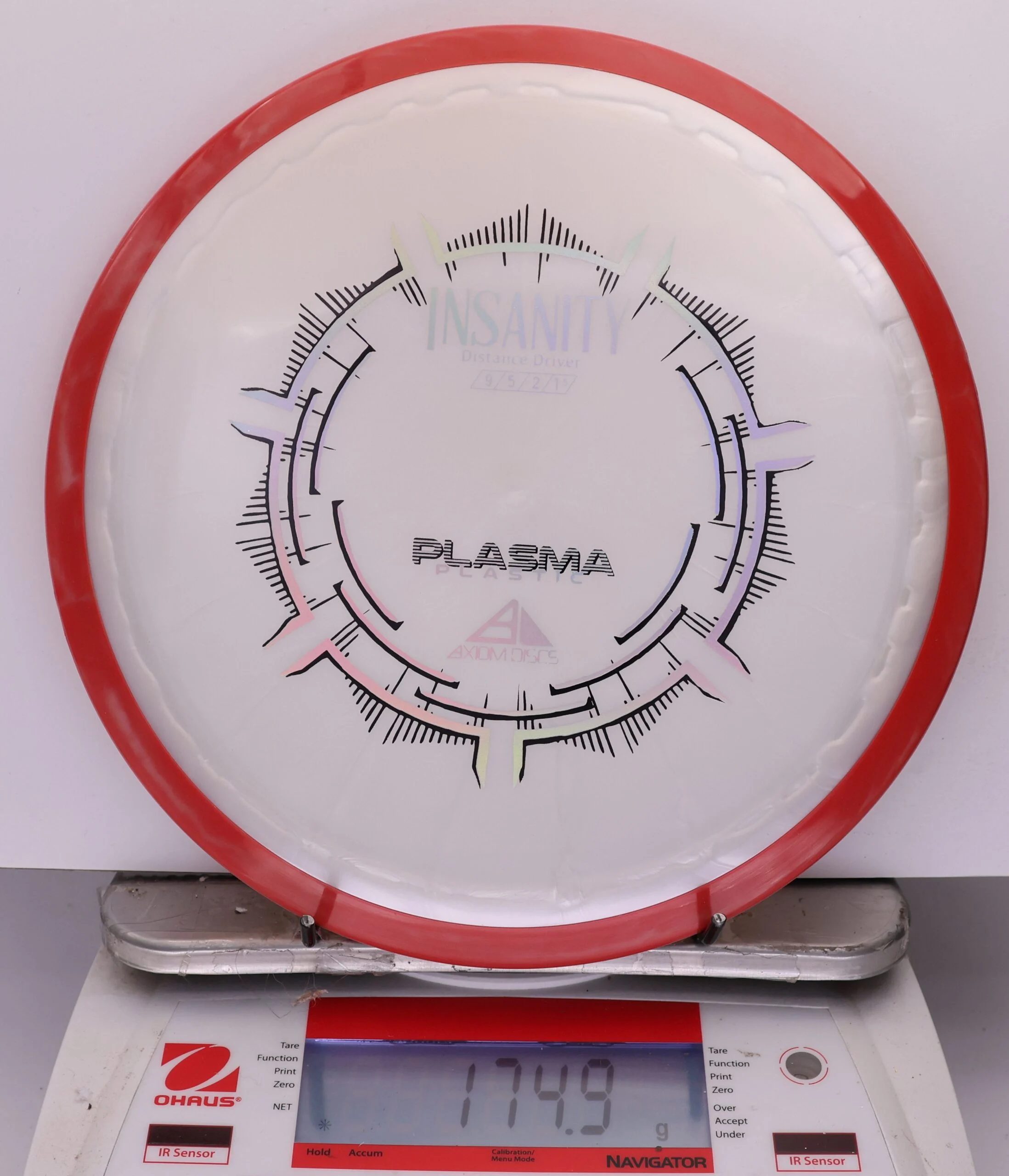 863748 Plasma Insanity - #403 Red-White, 175