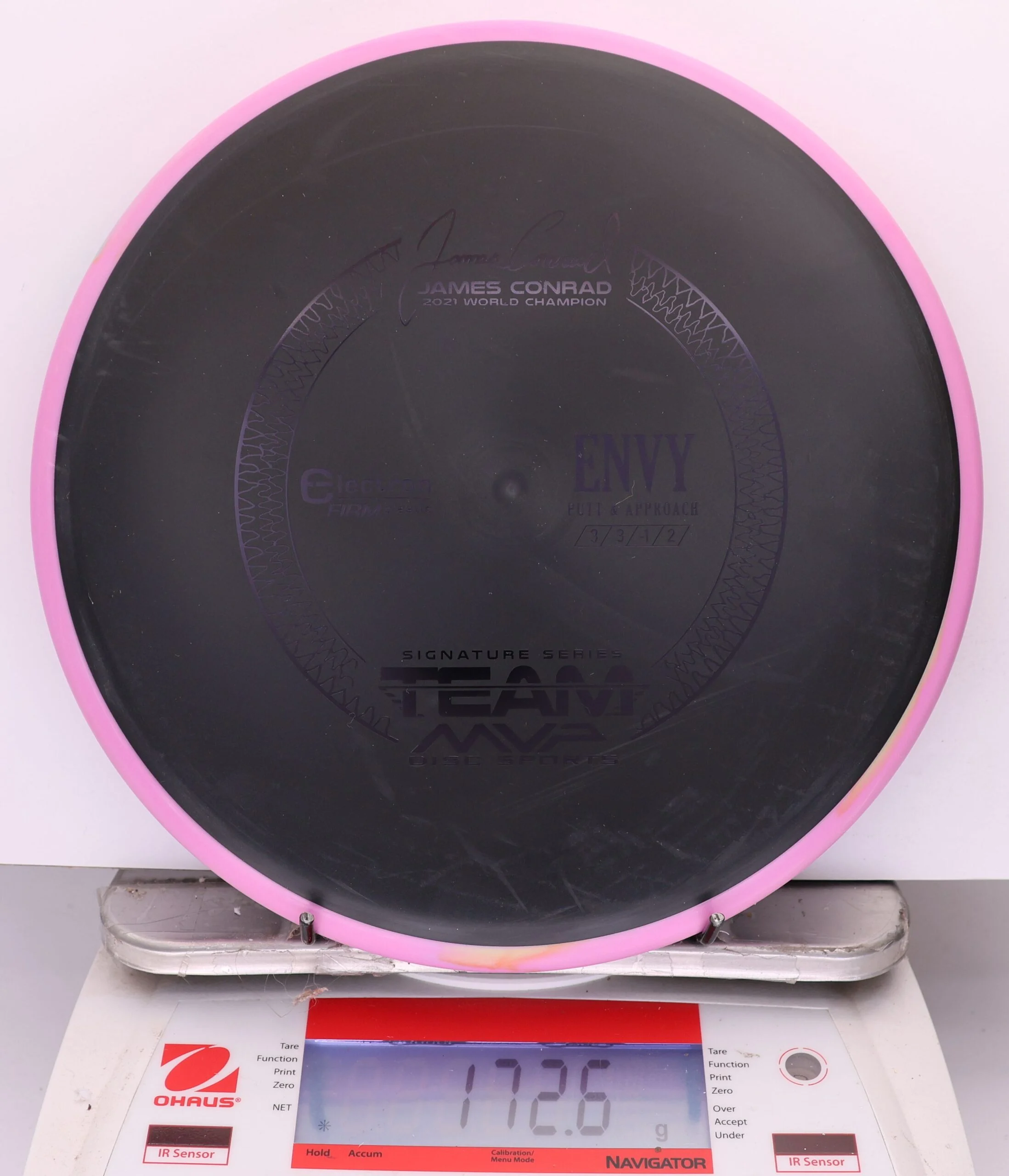 863866 Electron Firm Envy, James Conrad - #404 Pink-Black, 173