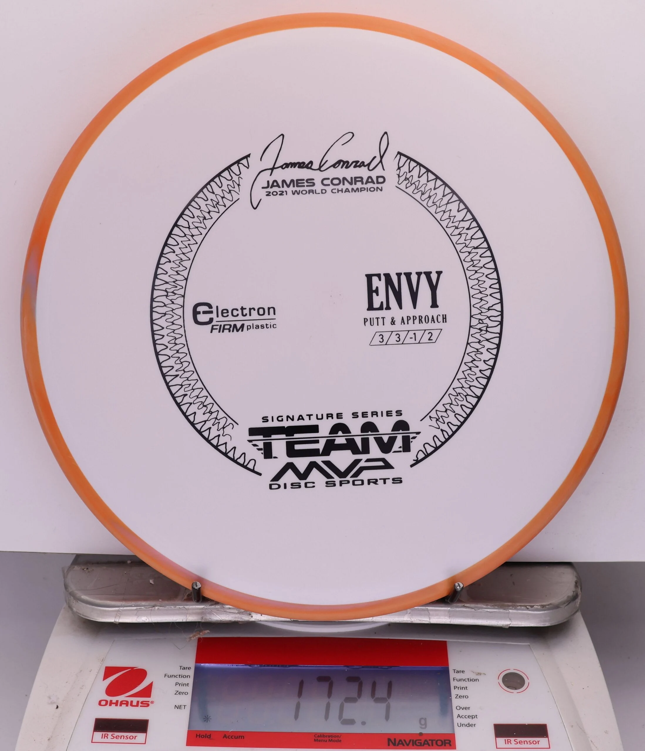863874 Electron Firm Envy, James Conrad - #407 Orange-White, 172