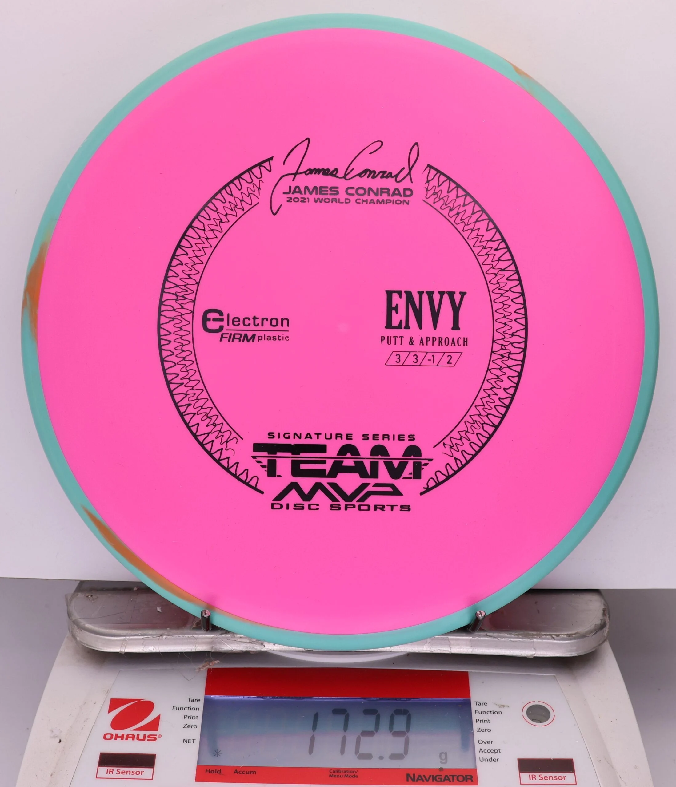 863876 Electron Firm Envy, James Conrad - #409 Aqua-Pink, 173