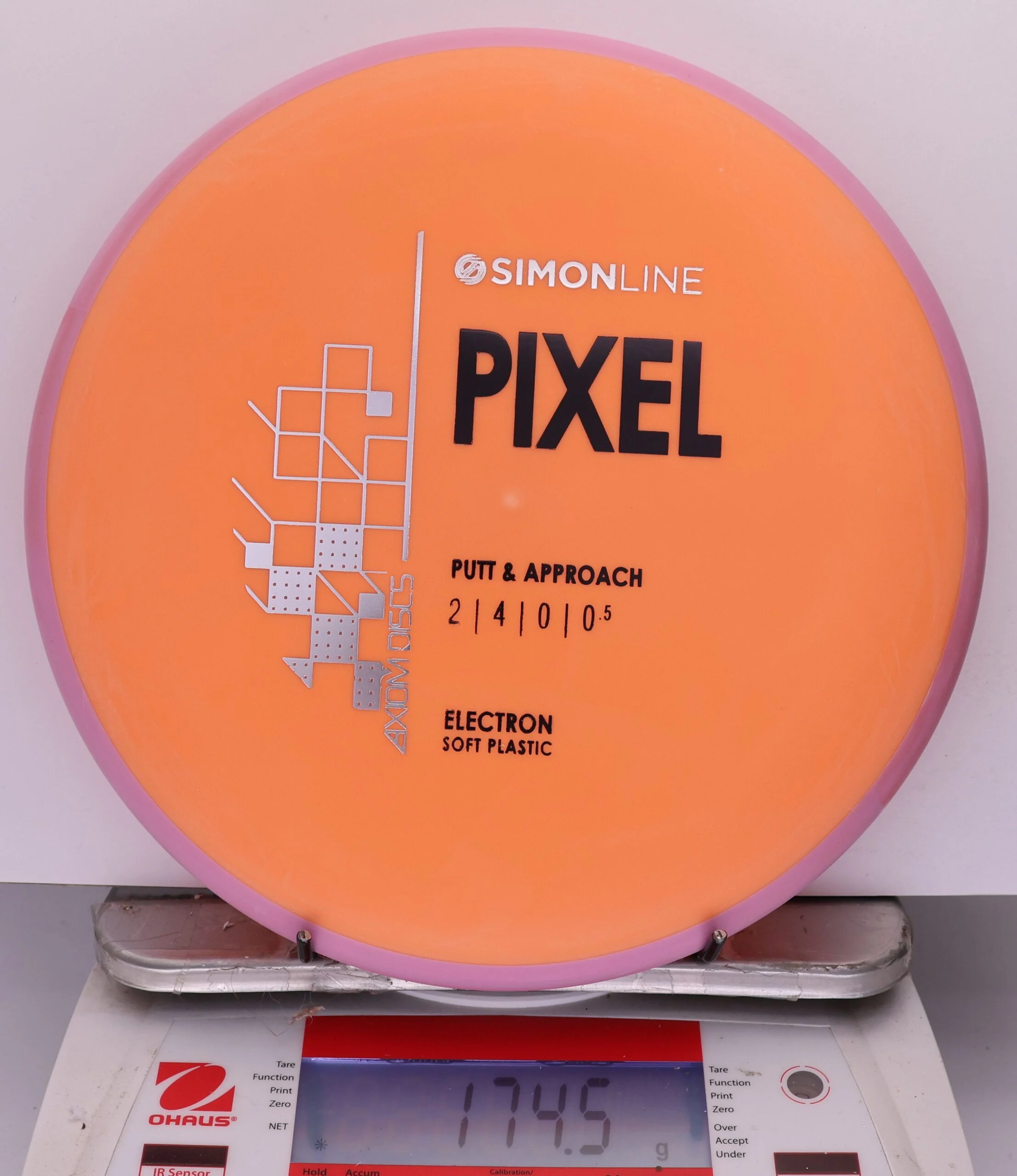864166 Simon Line Electron Soft Pixel - #19 Pink-Orange, 175
