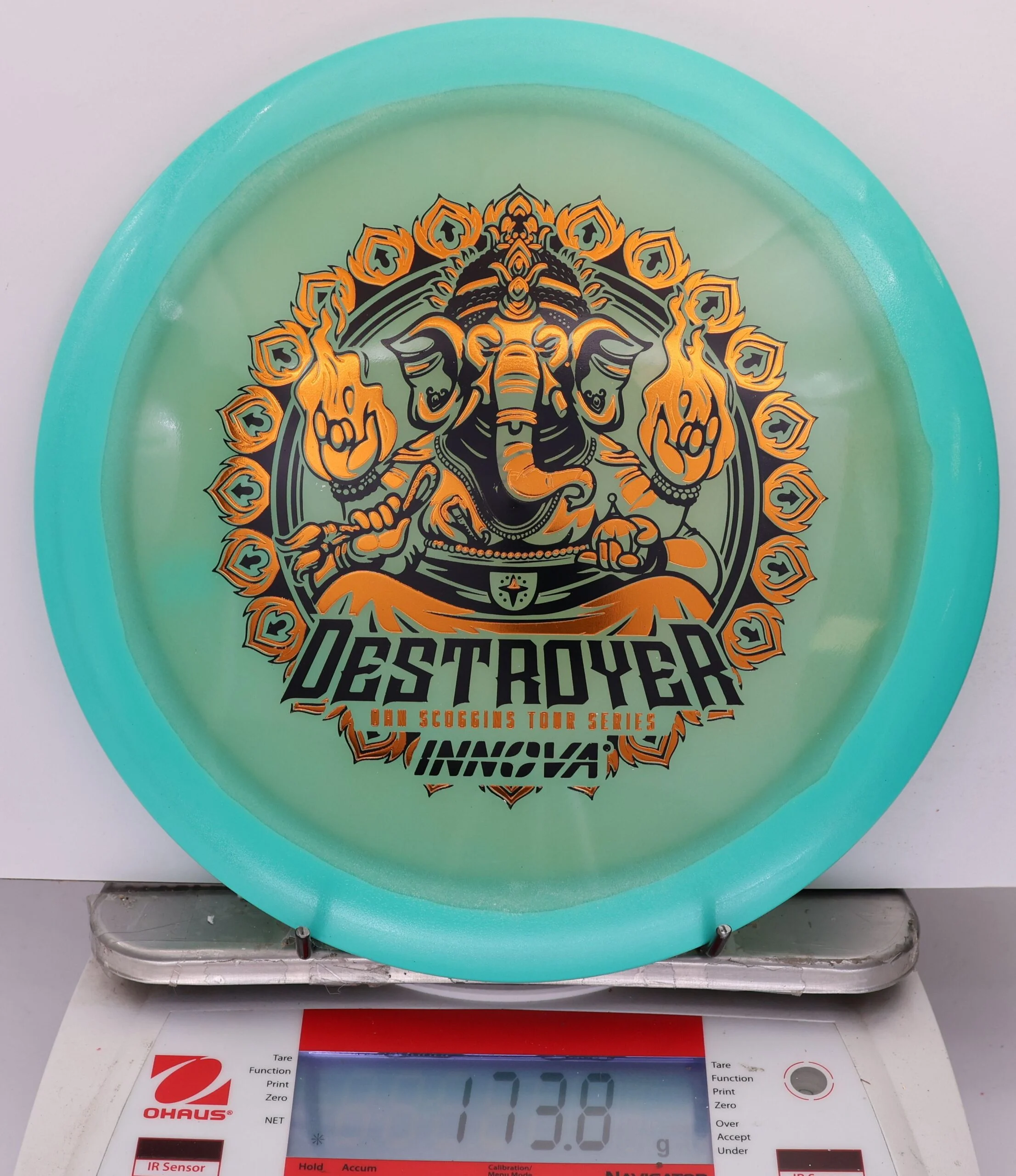 867635 Proto Glow Halo Champion Destroyer, Ohn Scoggins 2026 Tour Series - #07 LtBlue-Glow, 174