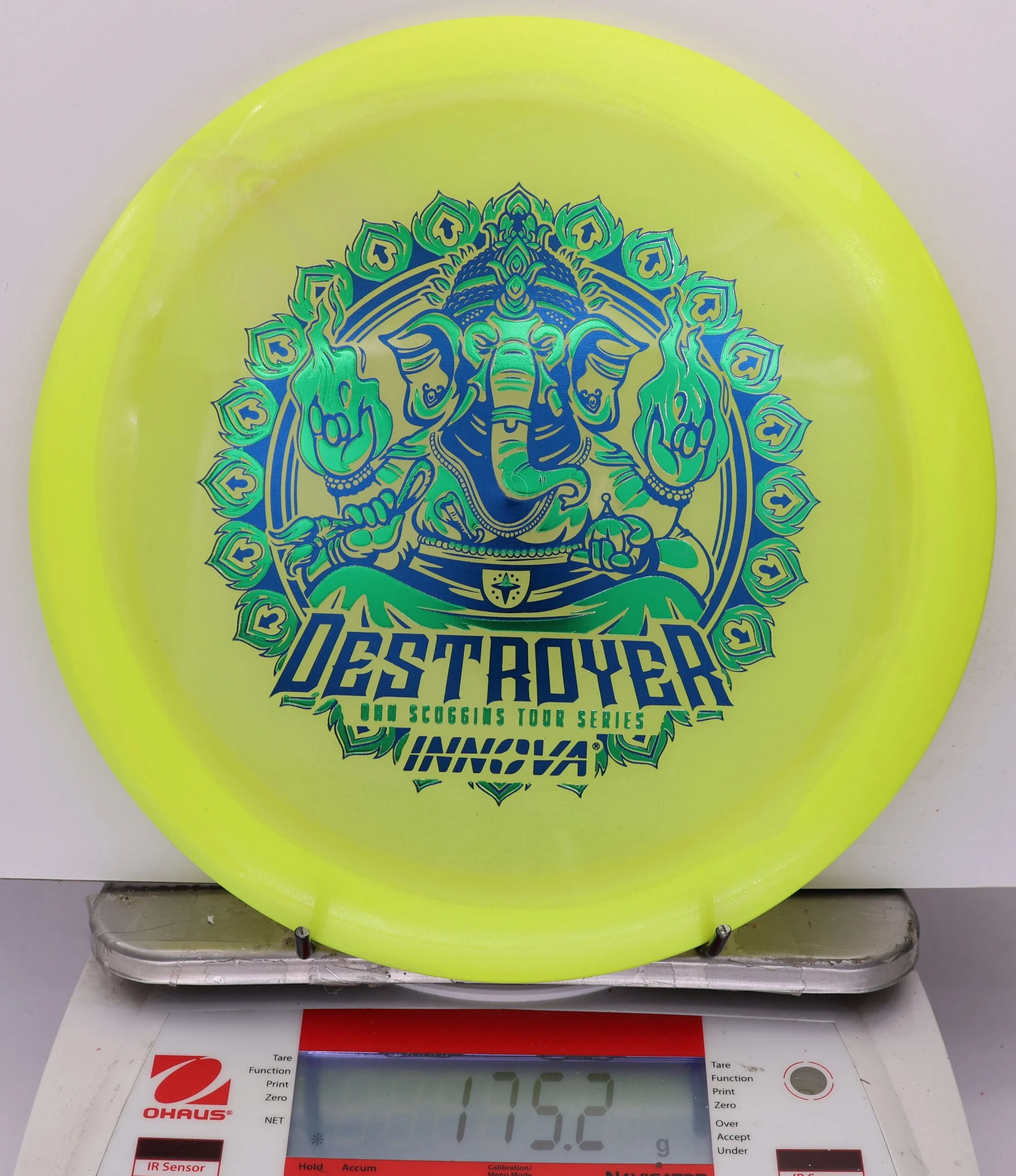 867637 Proto Glow Halo Champion Destroyer, Ohn Scoggins 2026 Tour Series - #09 Yellow-Glow, 175