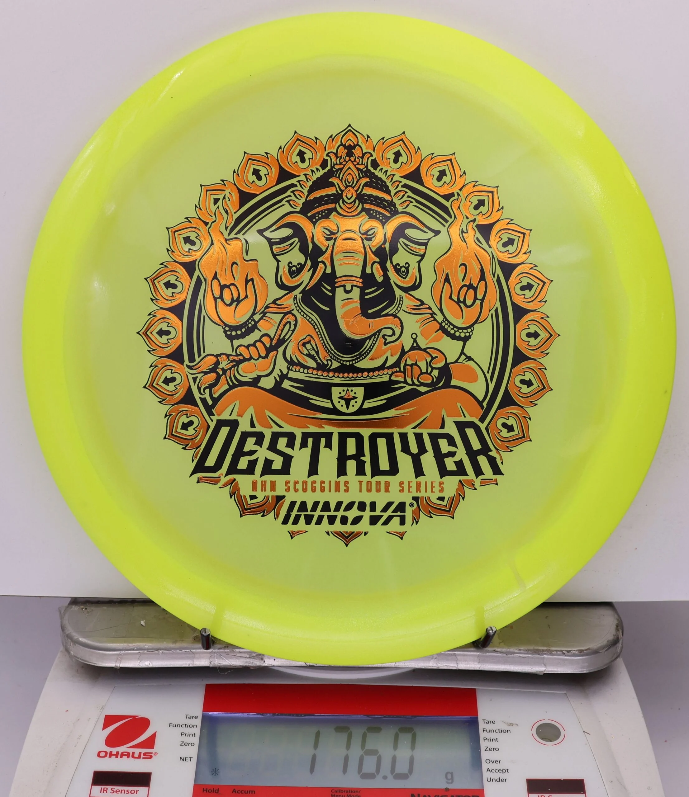 867639 Proto Glow Halo Champion Destroyer, Ohn Scoggins 2026 Tour Series - #11 Yellow-Glow, 176