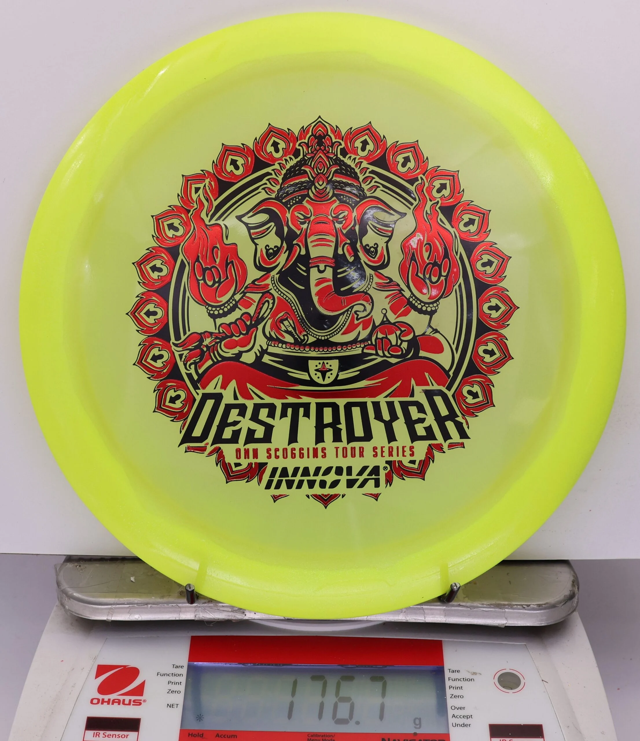 867655 Proto Glow Halo Champion Destroyer, Ohn Scoggins 2026 Tour Series - #12 Yellow-Glow, 177