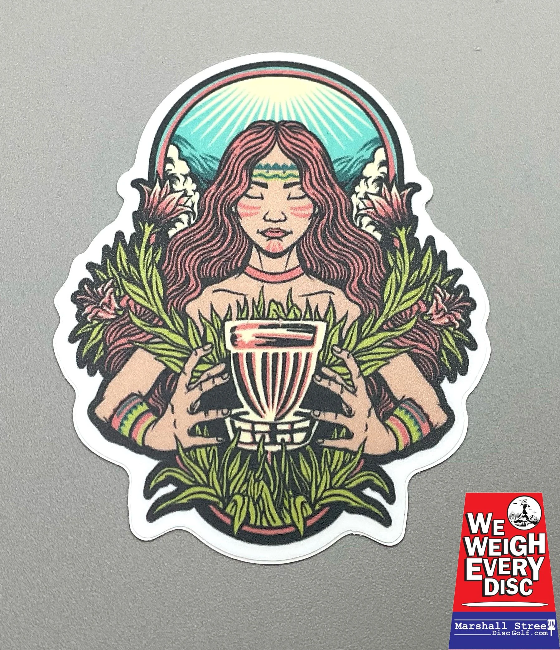 867678 Mother Disc Golf Sticker - Mother
