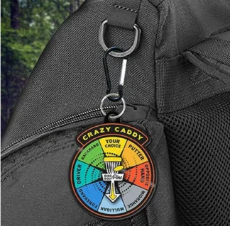 Crazy Caddy Game - Keychain