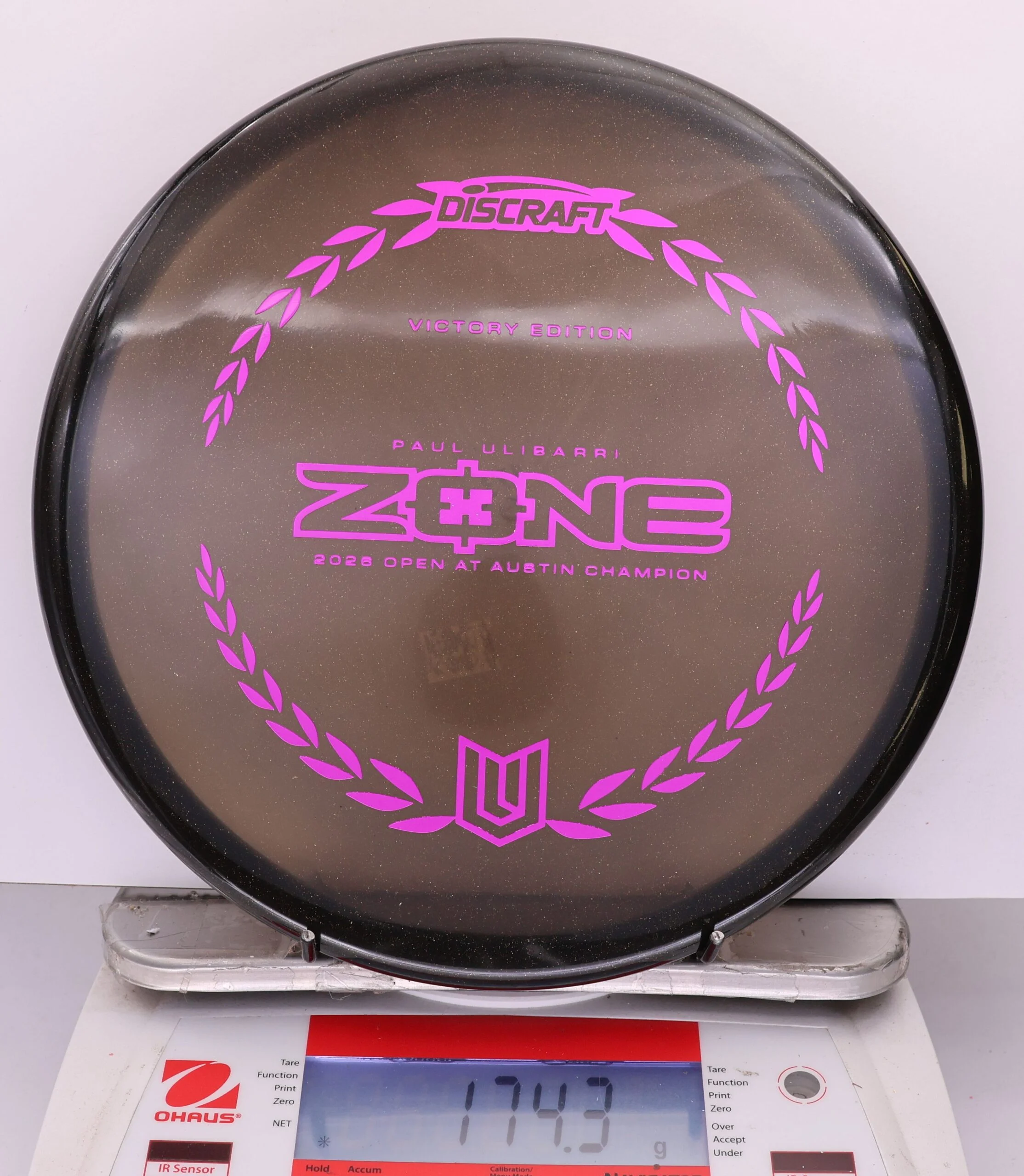 867822 Midnight Shimmer Elite Z Zone, Paul Ulibarii 2026 Austin Champion - #18 Black, 174
