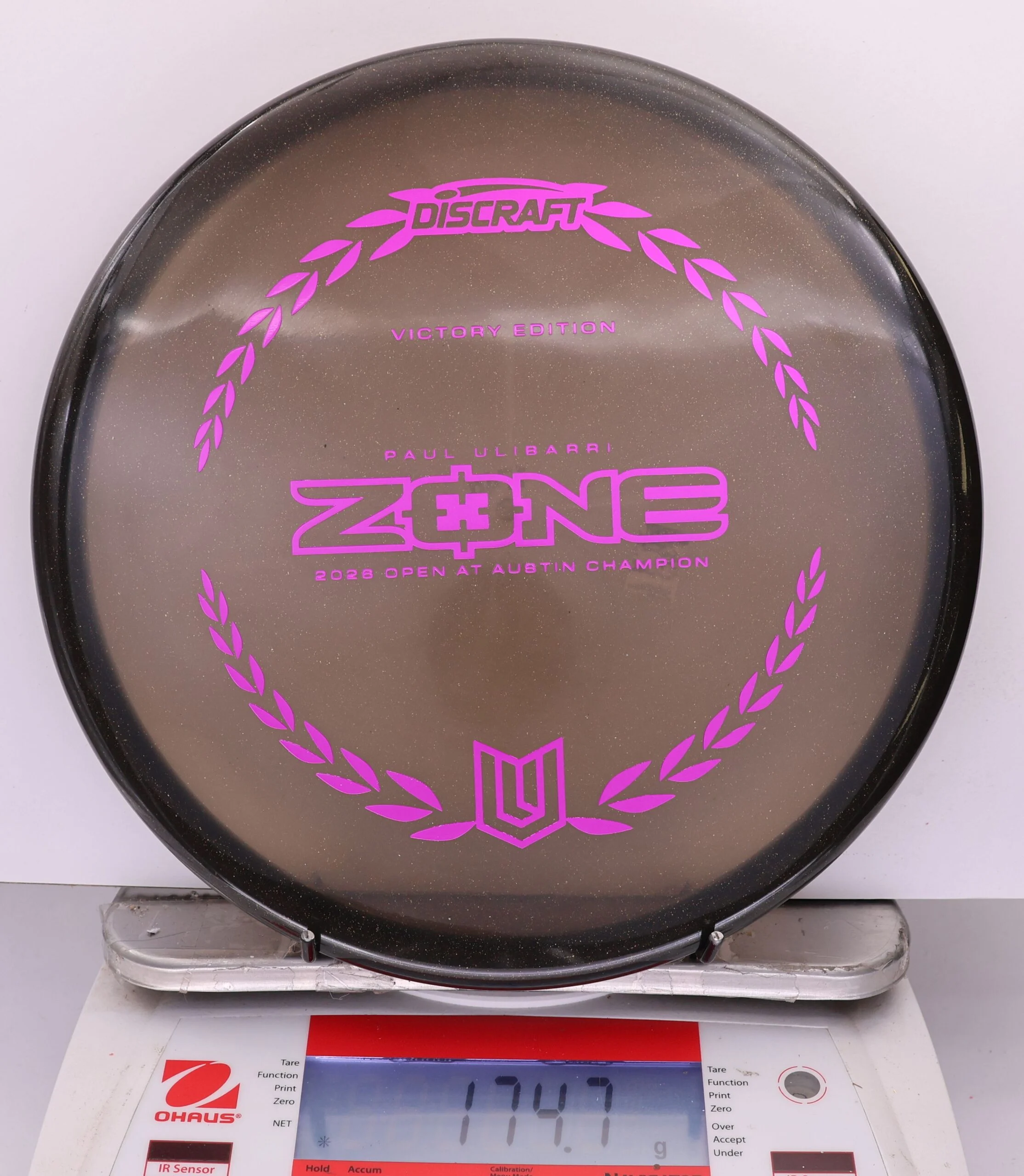 867823 Midnight Shimmer Elite Z Zone, Paul Ulibarii 2026 Austin Champion - #19 Black, 175