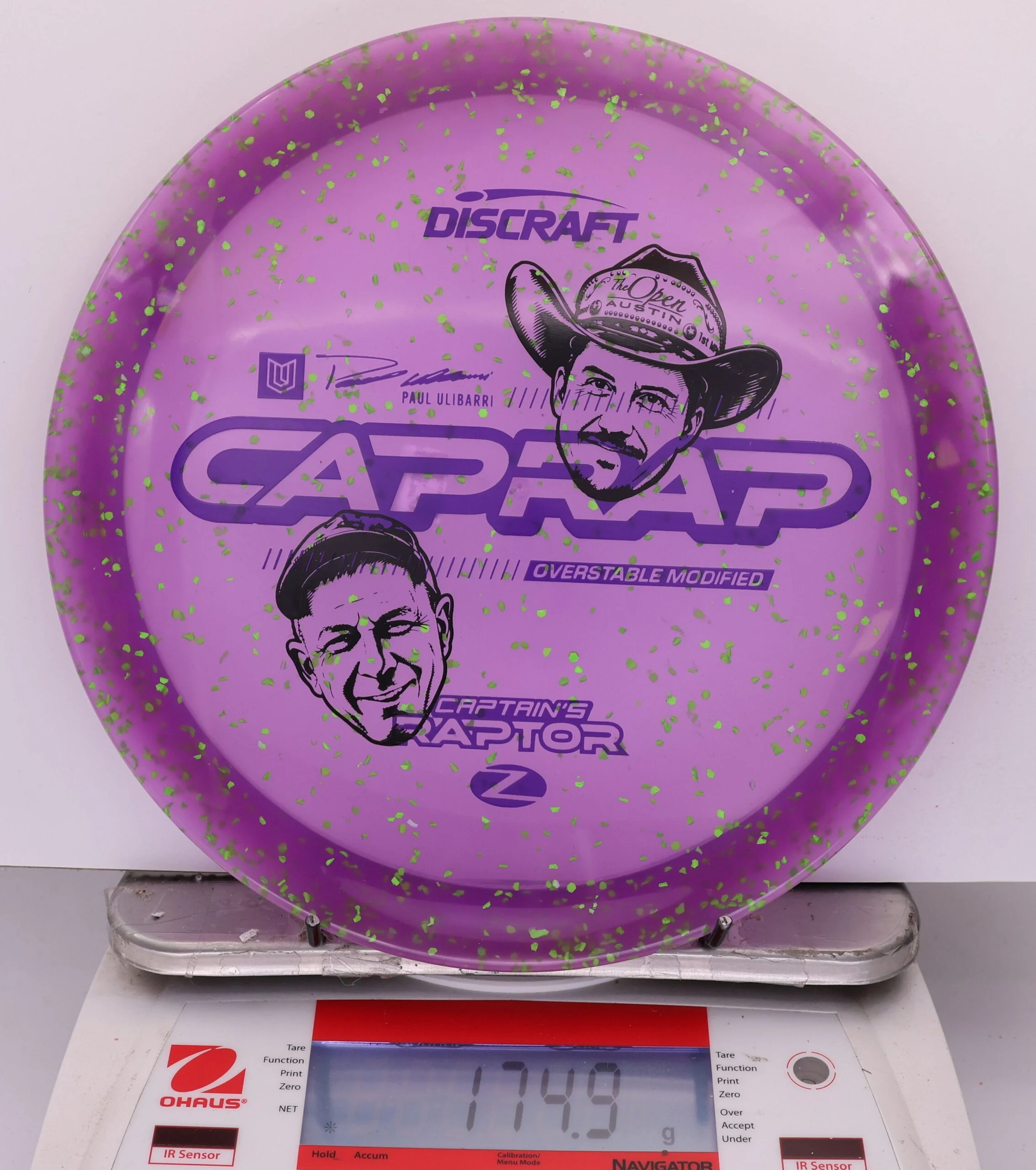 867879 Z Confetti Captain's Raptor, 2026 Paul Ulibari Faces - #01 Purple, 175