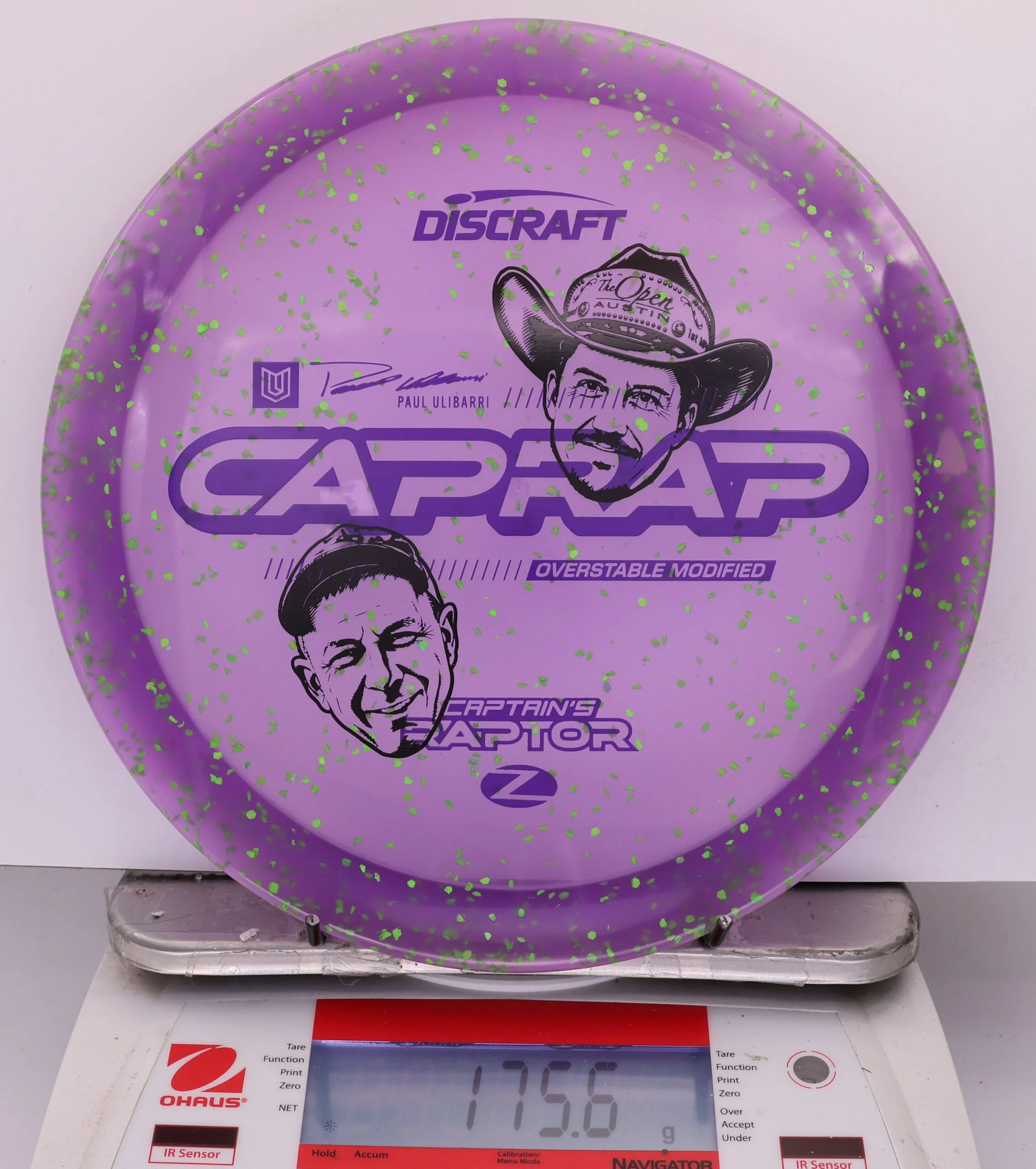 867908 Z Confetti Captain's Raptor, 2026 Paul Ulibari Faces - #02 Purple, 176