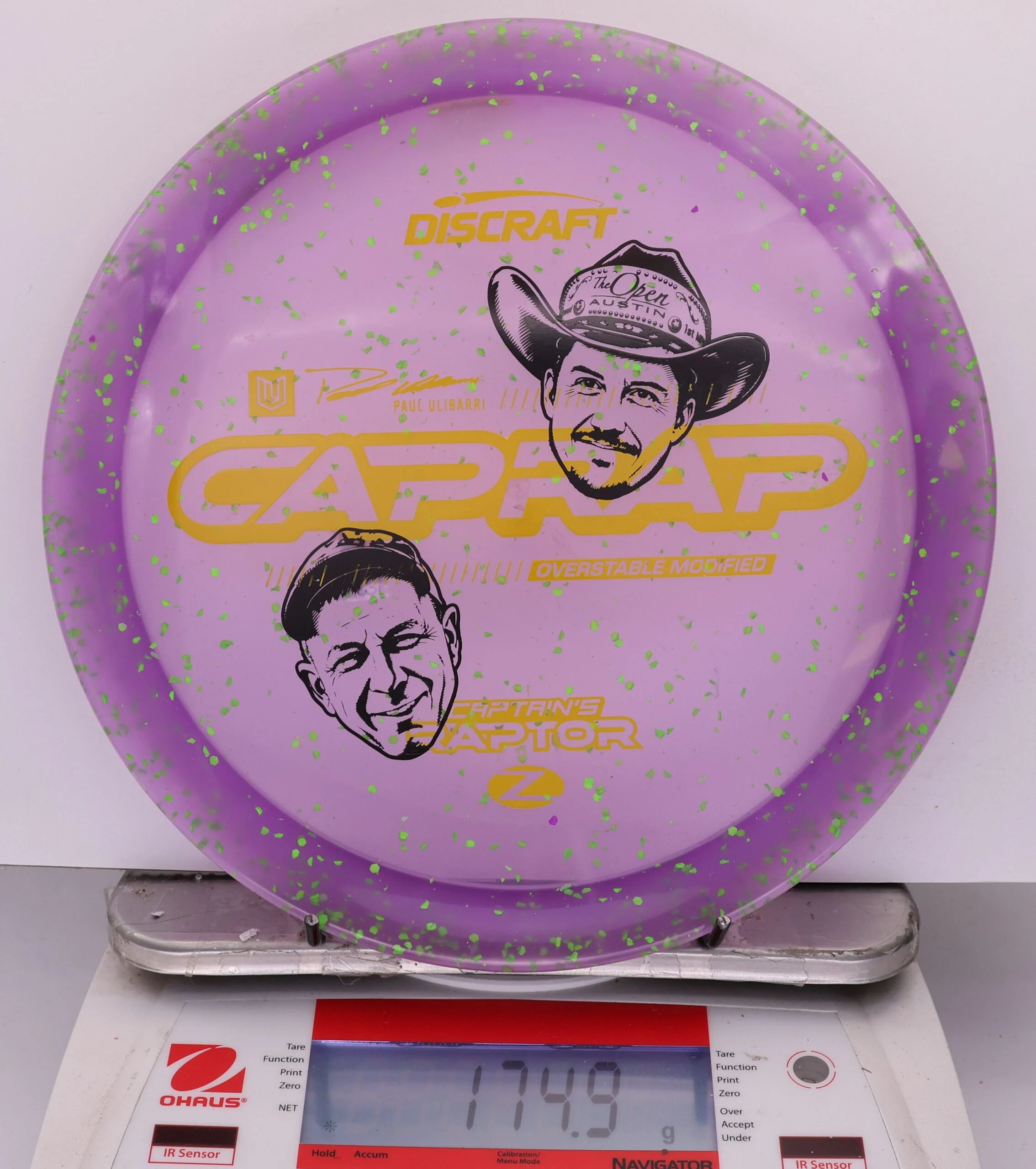 867909 Z Confetti Captain's Raptor, 2026 Paul Ulibari Faces - #03 Purple, 175
